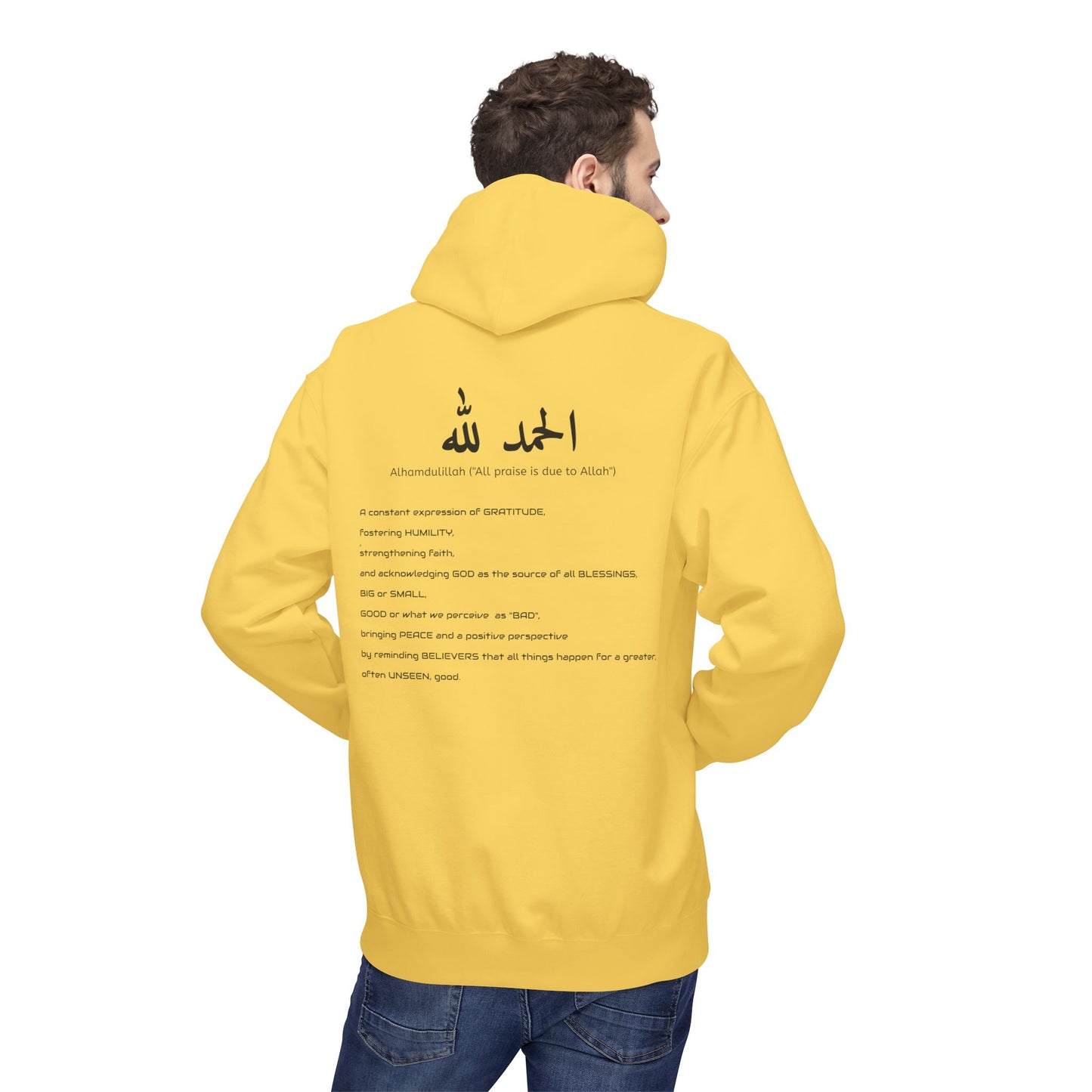 Men's-Alhamdulillah for Everything- Hoodie