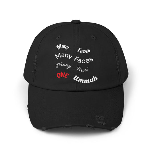 Many Faces, One Ummah-Cap Canvas