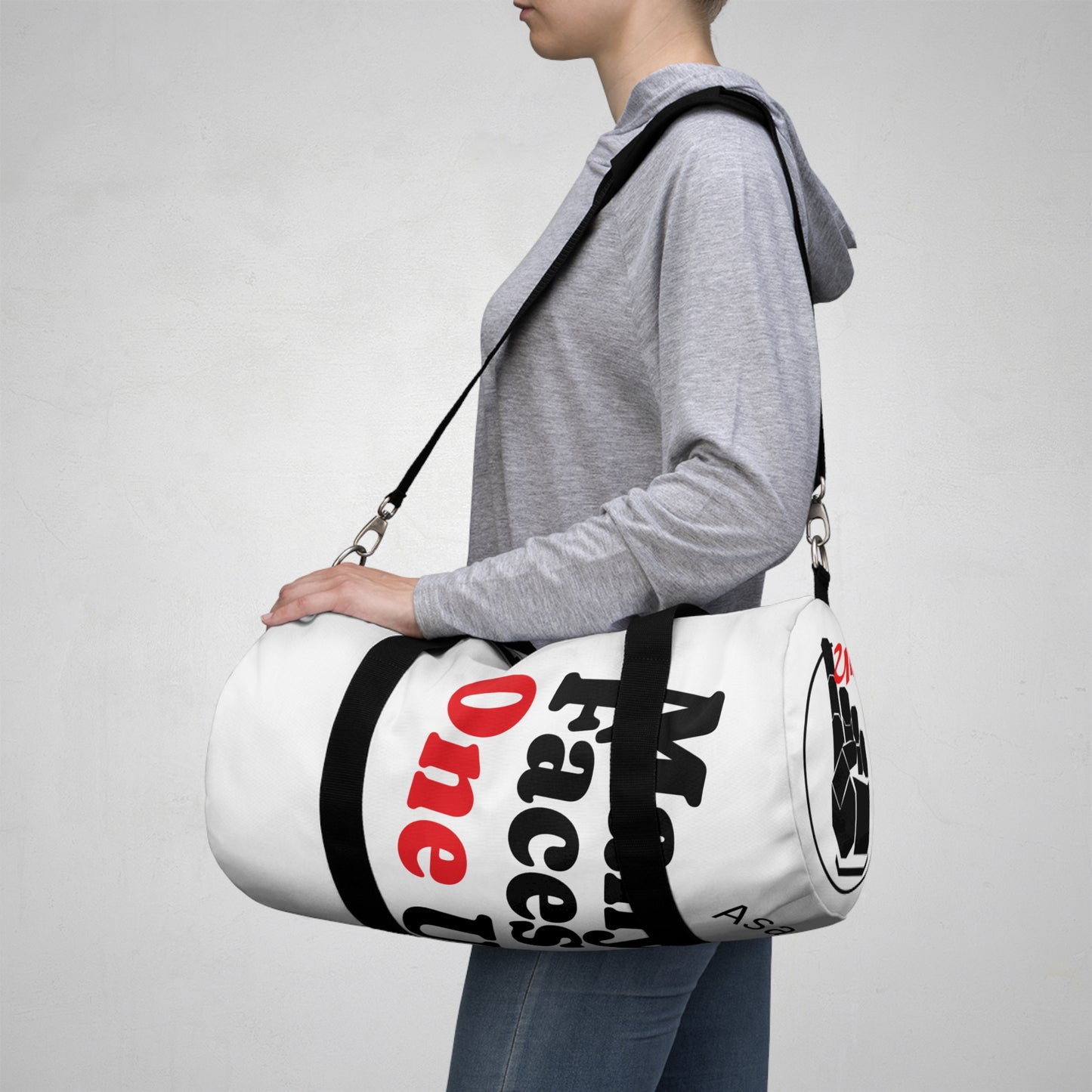 "One Ummah"- Duffel Bag for Active Lifestyles, Gym Bag, Travel Tote, Sports Gear, Weekend Getaway