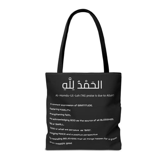 "Alhamdulillah" Dawah Tote Bag -Canvas Shopper