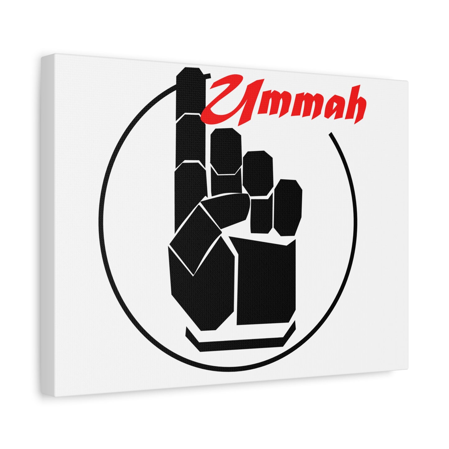 One Ummah Wall Canvas – Unity Through Faith