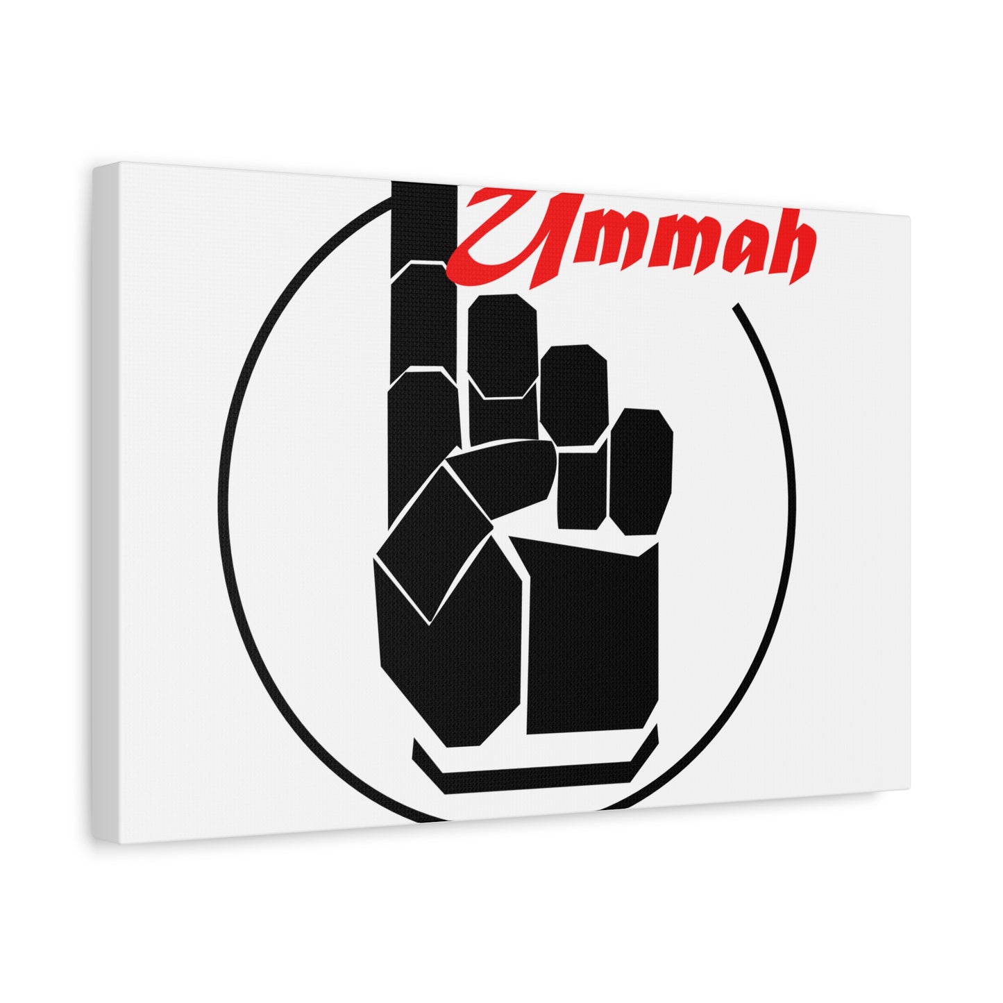 One Ummah Wall Canvas – Unity Through Faith