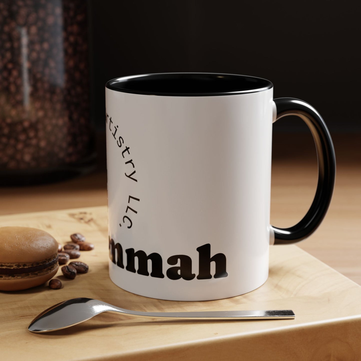 Many Faces, One Ummah Accent Coffee Mug