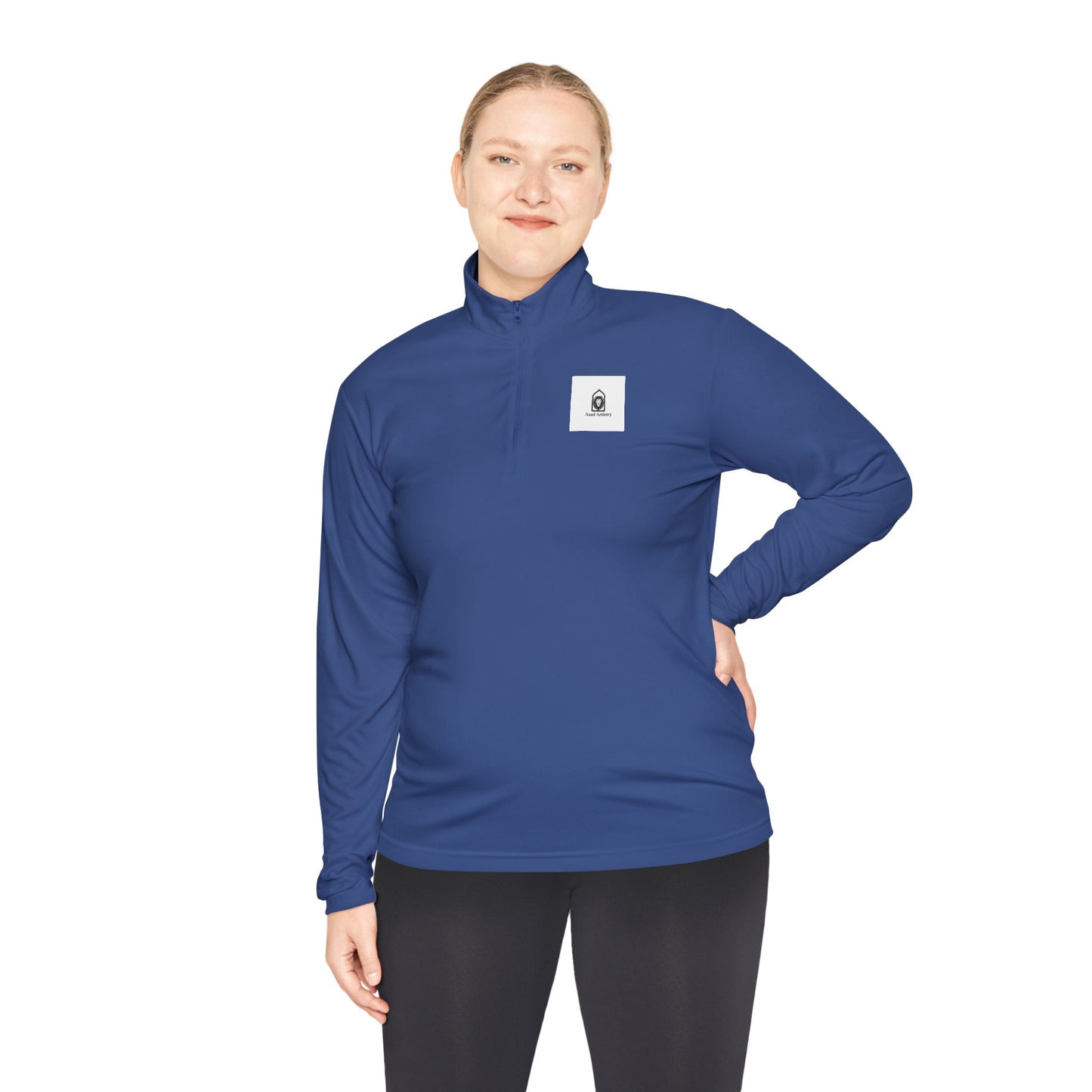 Asad Artistry Unisex Quarter-Zip Pullover – Strength, Style, and Endurance