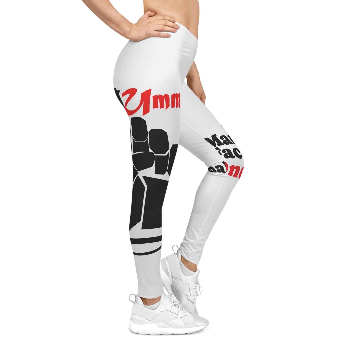 One Ummah Logo Leggings – Move United, Move with Purpose
