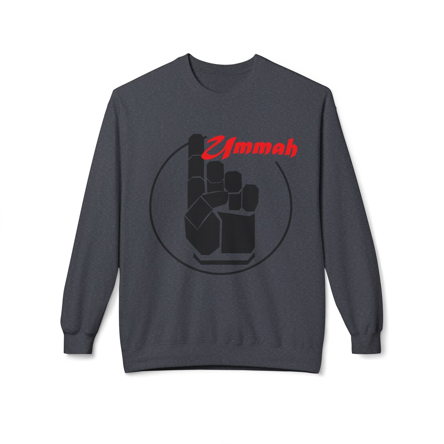 One Ummah Unisex Fleece Sweatshirt – Unity in Comfort