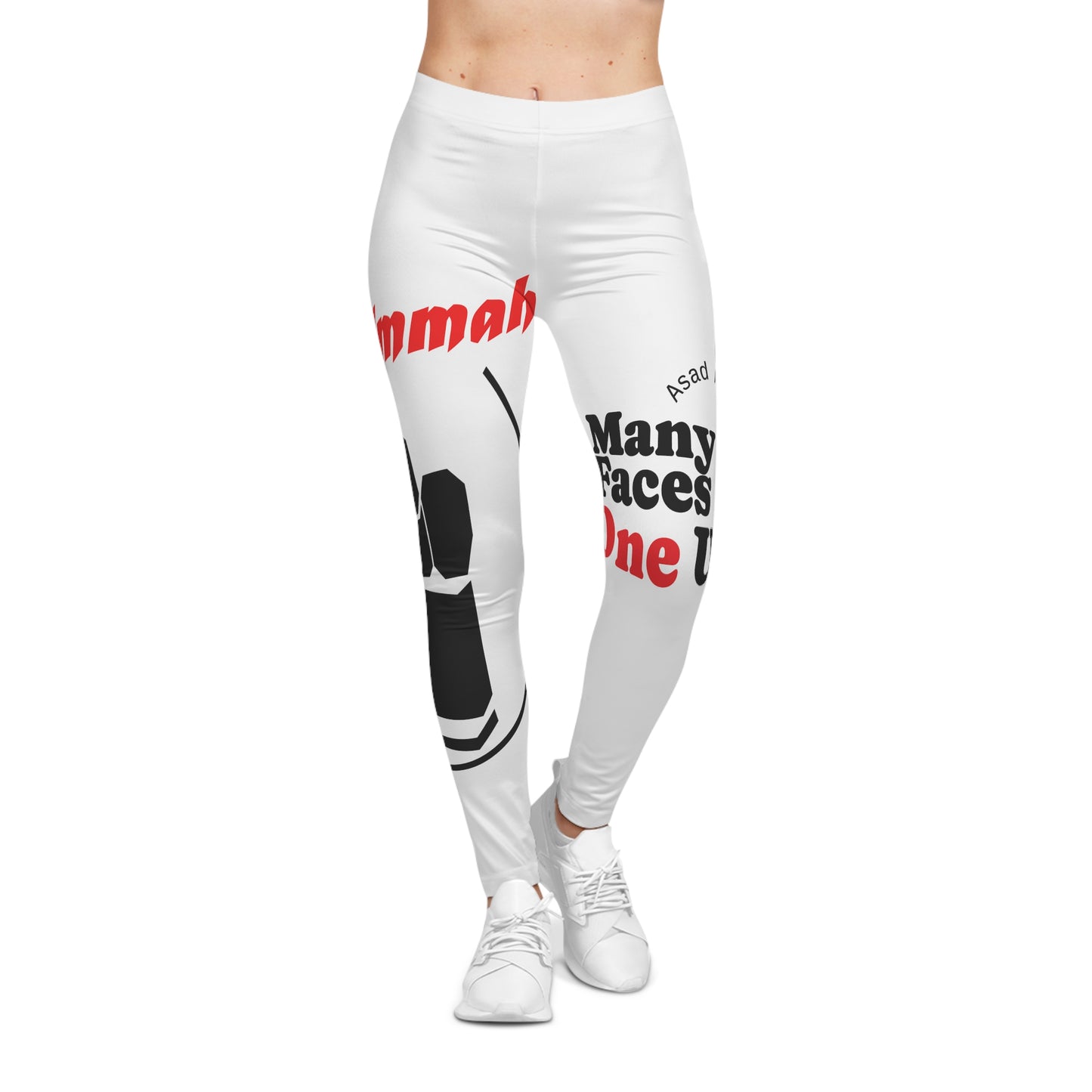 One Ummah Logo Leggings – Move United, Move with Purpose