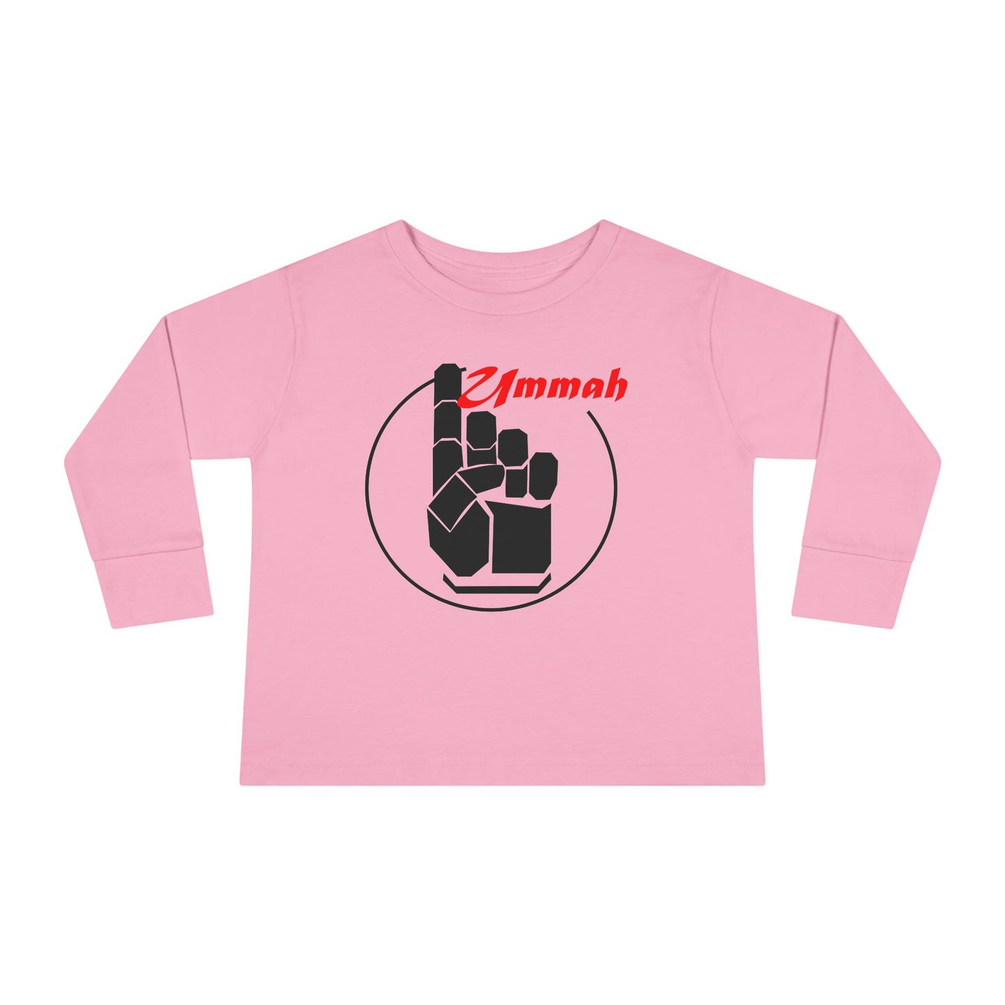 Many Faces One Ummah Toddler Long Sleeve Tee – Where Comfort Meets Community