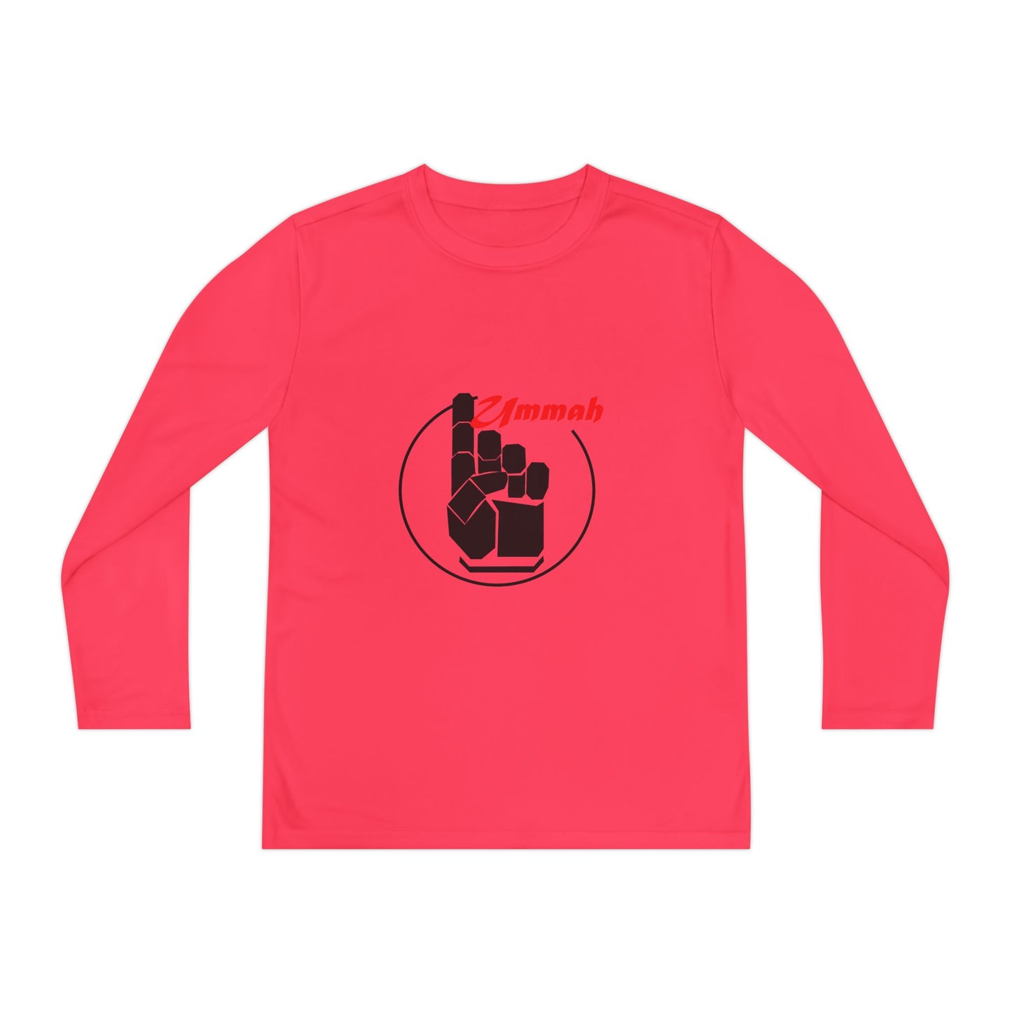 Youth Long Sleeve Faith Tee - Ummah Unity Design