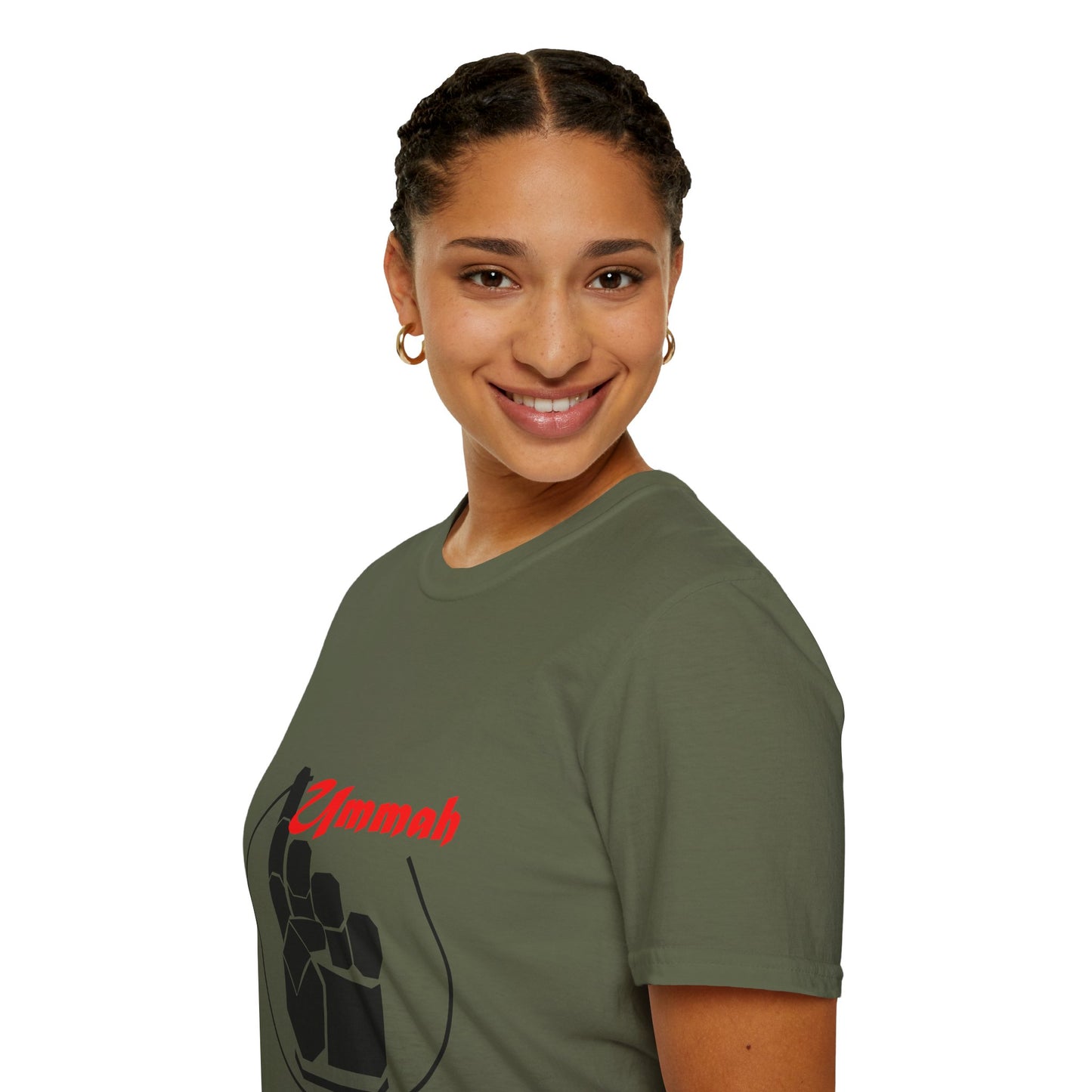 Women's One Ummah Softstyle T-Shirt — Comfort with Purpose, Style with Meaning