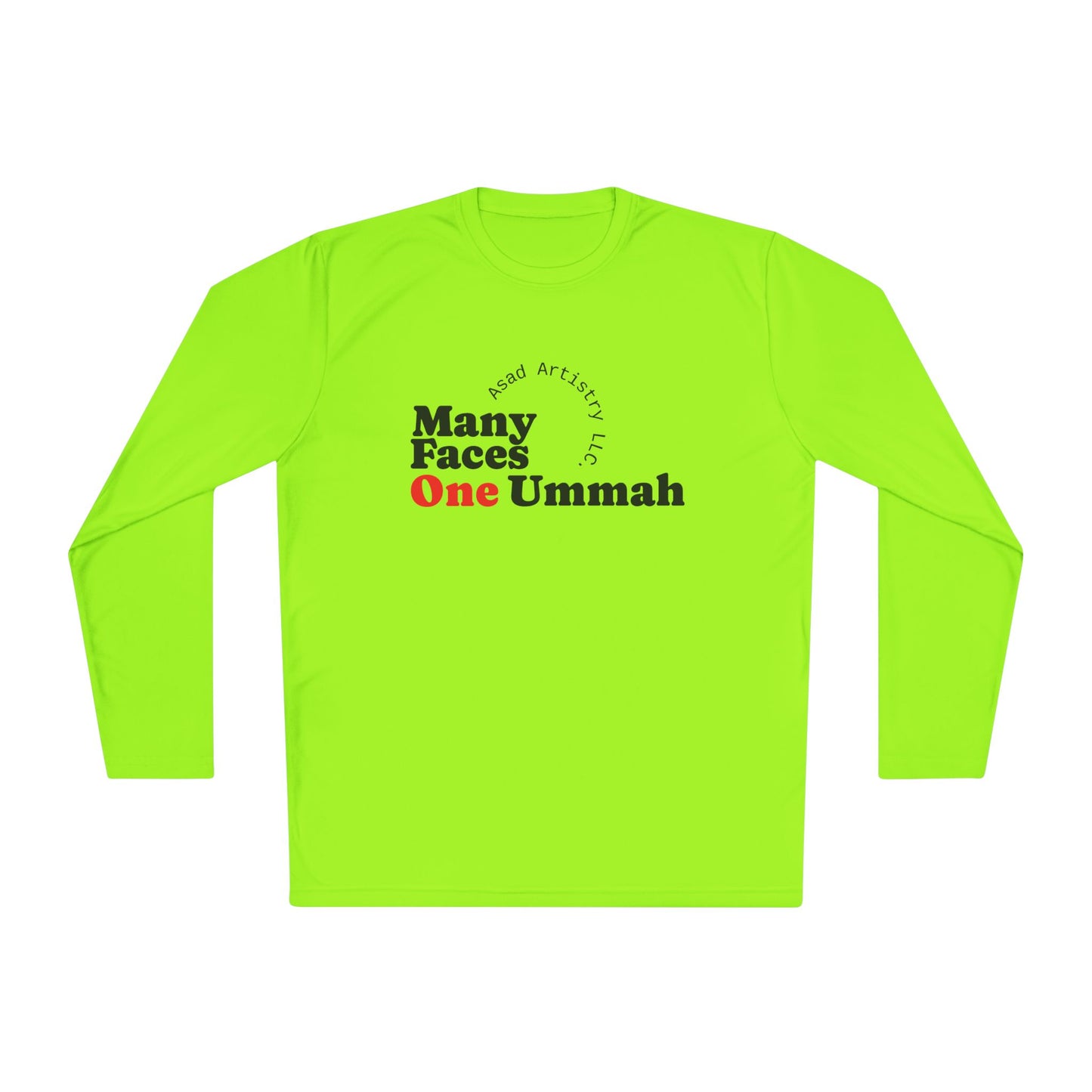 One Ummah Unisex Lightweight Long Sleeve Tee – Comfort, Style, and Unity in Every Wear