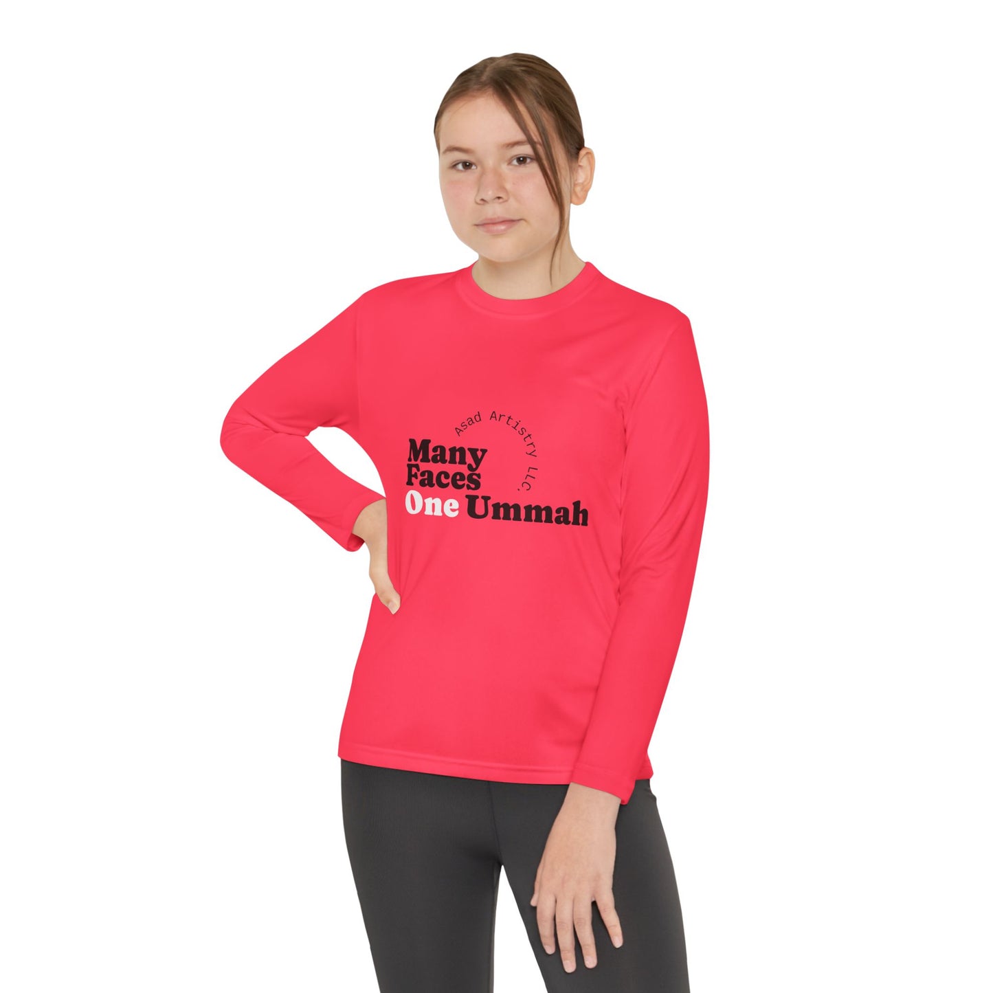 Youth Long Sleeve Competitor Tee – Strength, Unity, and Performance