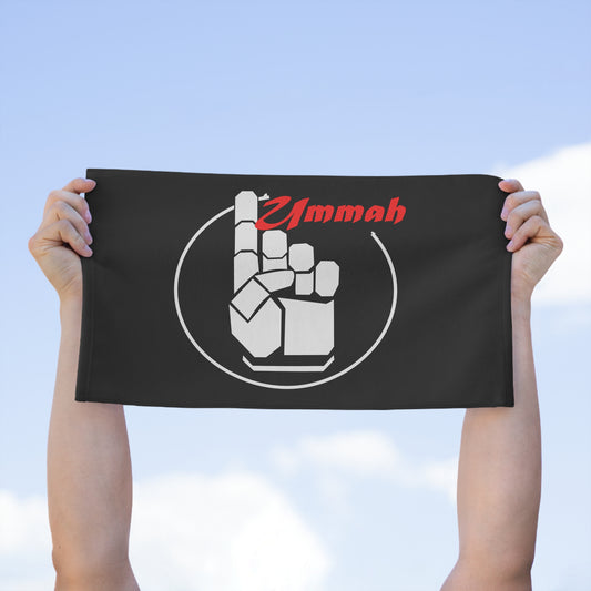 One Ummah Black Towel