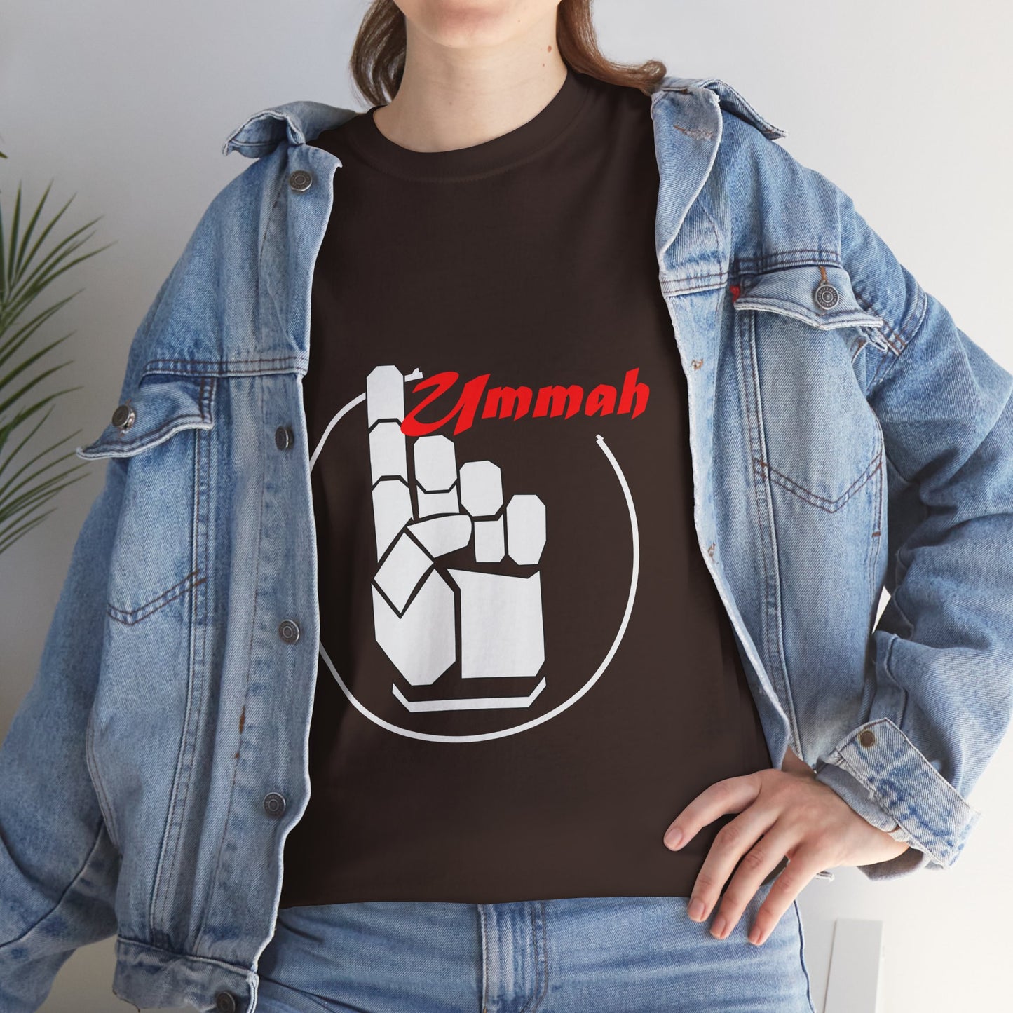 One Ummah Unisex Heavy Cotton Tee — Strength in Unity, Purpose in Design