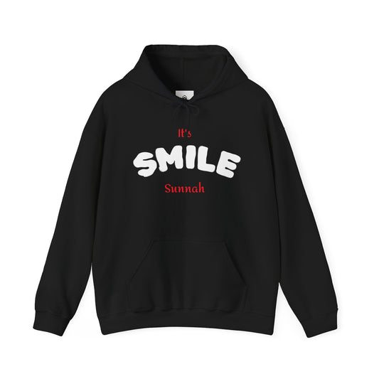 Smile, It’s Sunnah – Men’s Hoodie by Asad Artistry