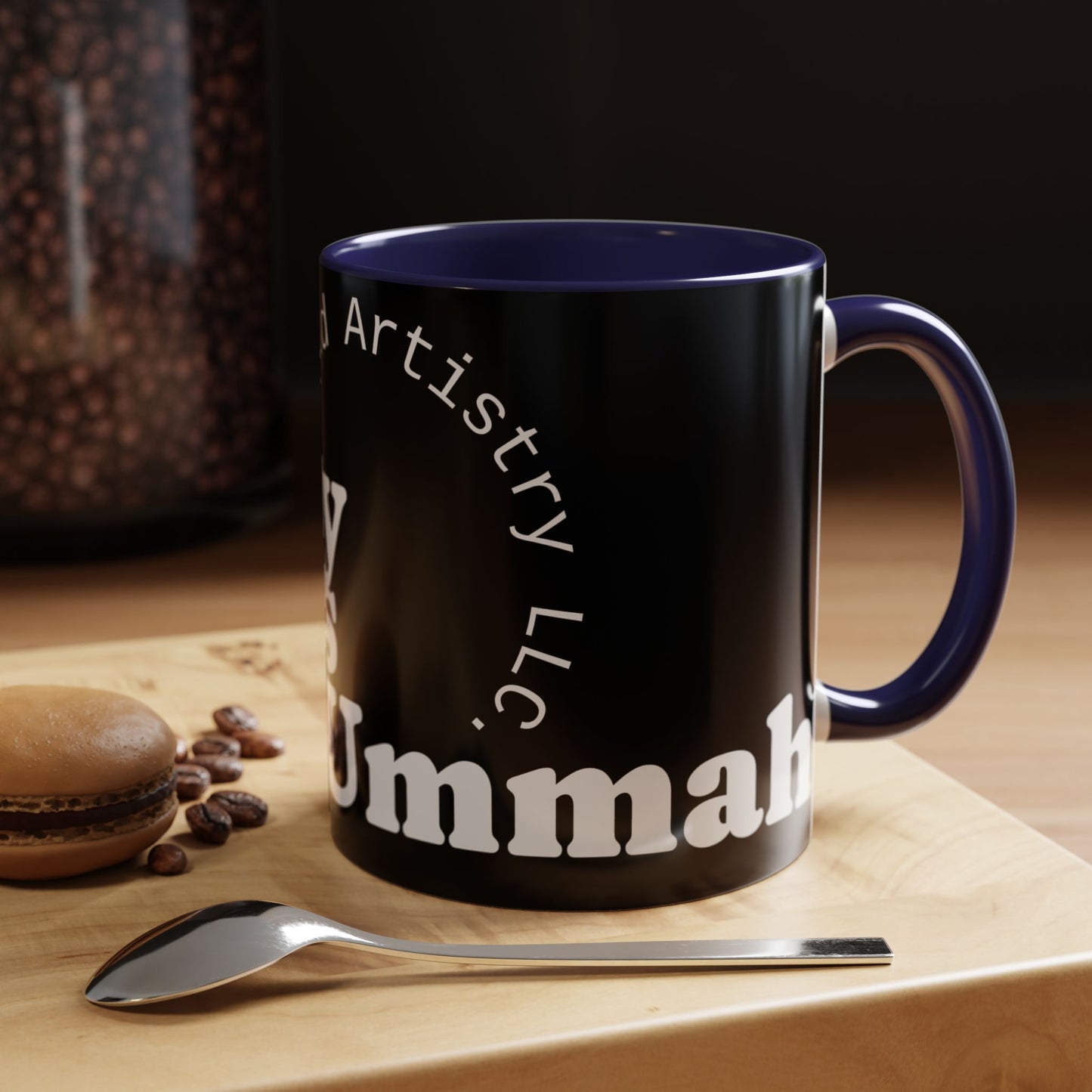 Many Faces, One Ummah Accent Coffee Mug – Sip with Unity