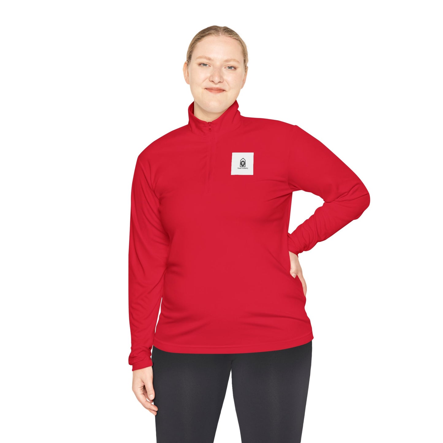 Asad Artistry Unisex Quarter-Zip Pullover – Strength, Style, and Endurance