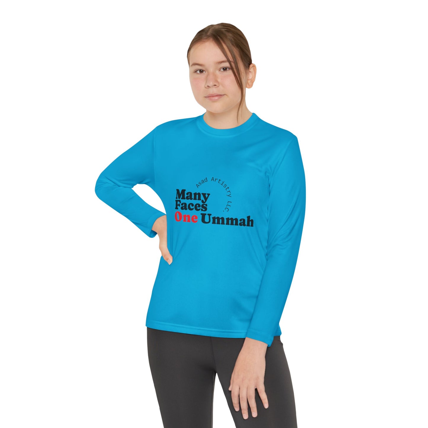 Youth Long Sleeve Competitor Tee – Strength, Unity, and Performance