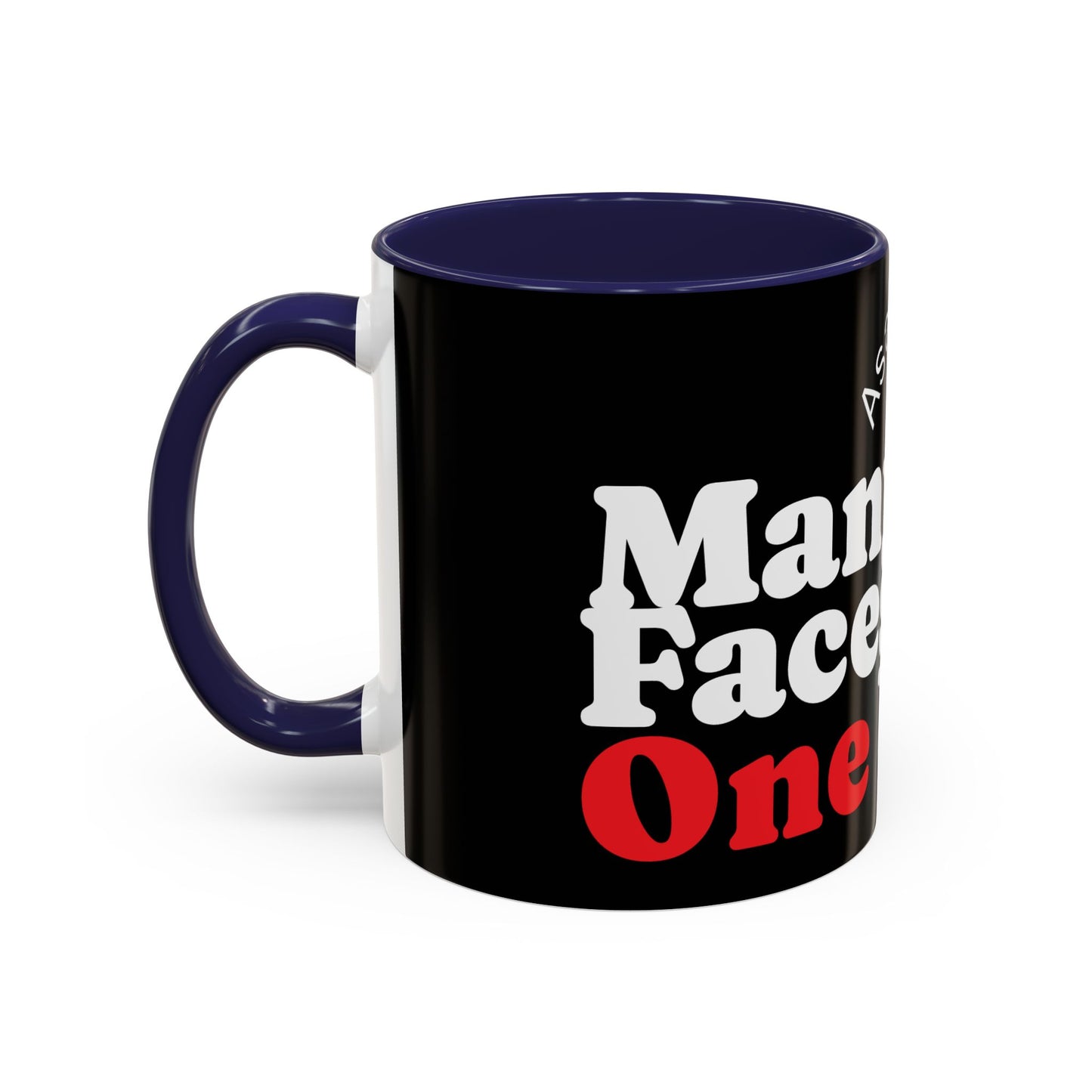 Many Faces, One Ummah Accent Coffee Mug – Sip with Unity