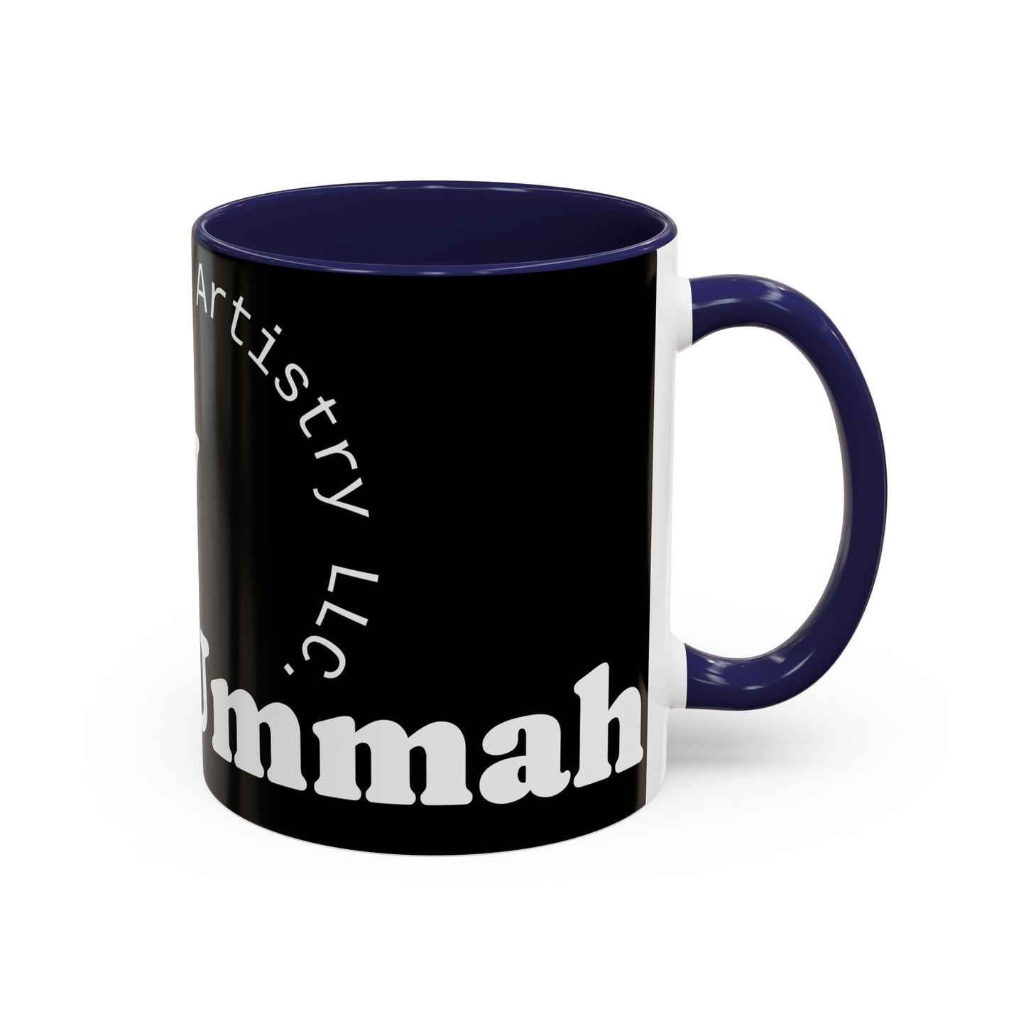 Many Faces, One Ummah Accent Coffee Mug – Sip with Unity