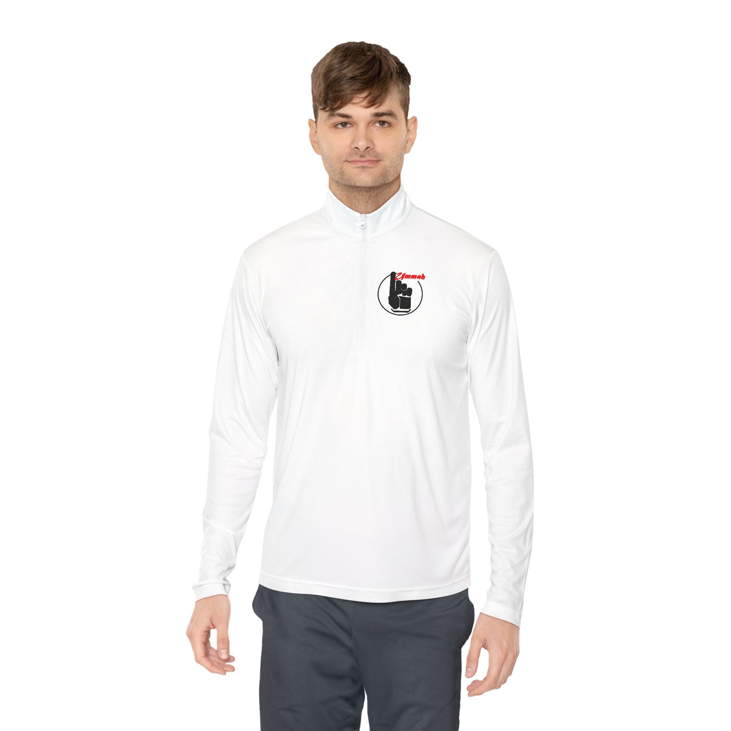 One Ummah Unisex Quarter-Zip Pullover – Performance, Style, and Unity
