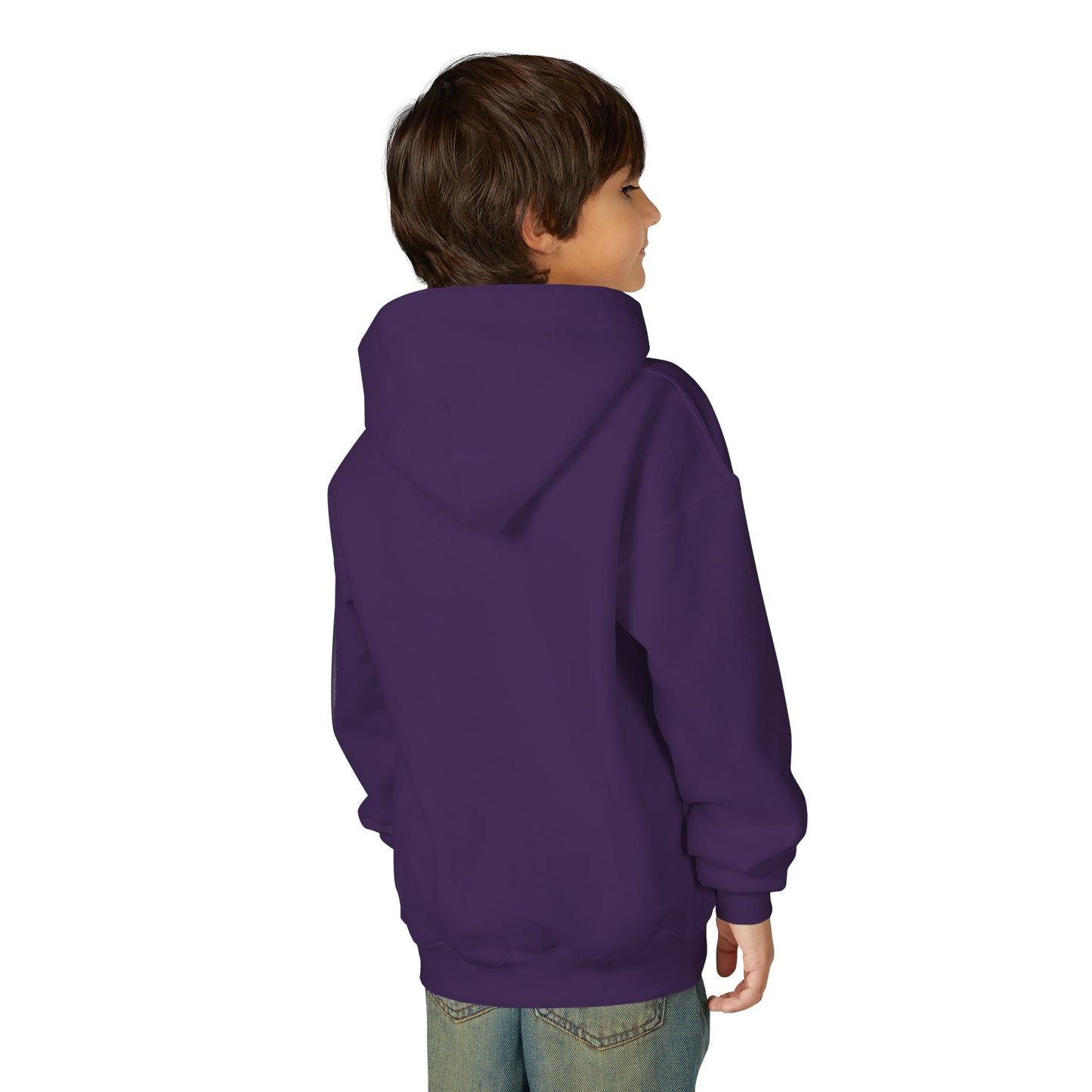 Youth Hooded Sweatshirt with 'Ummah' Graphic - Cozy & Stylish for All Occasions