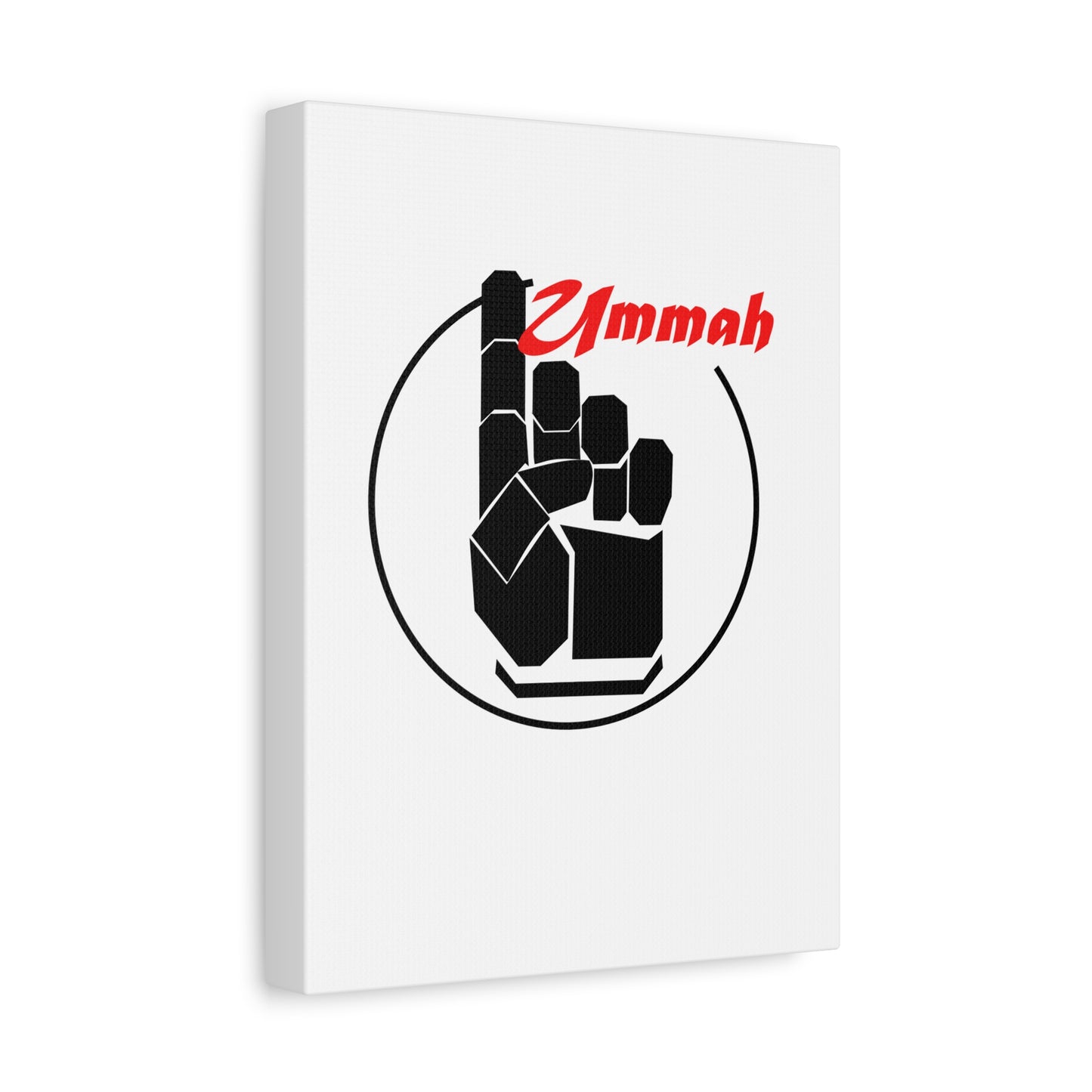 One Ummah Wall Canvas – Unity Through Faith
