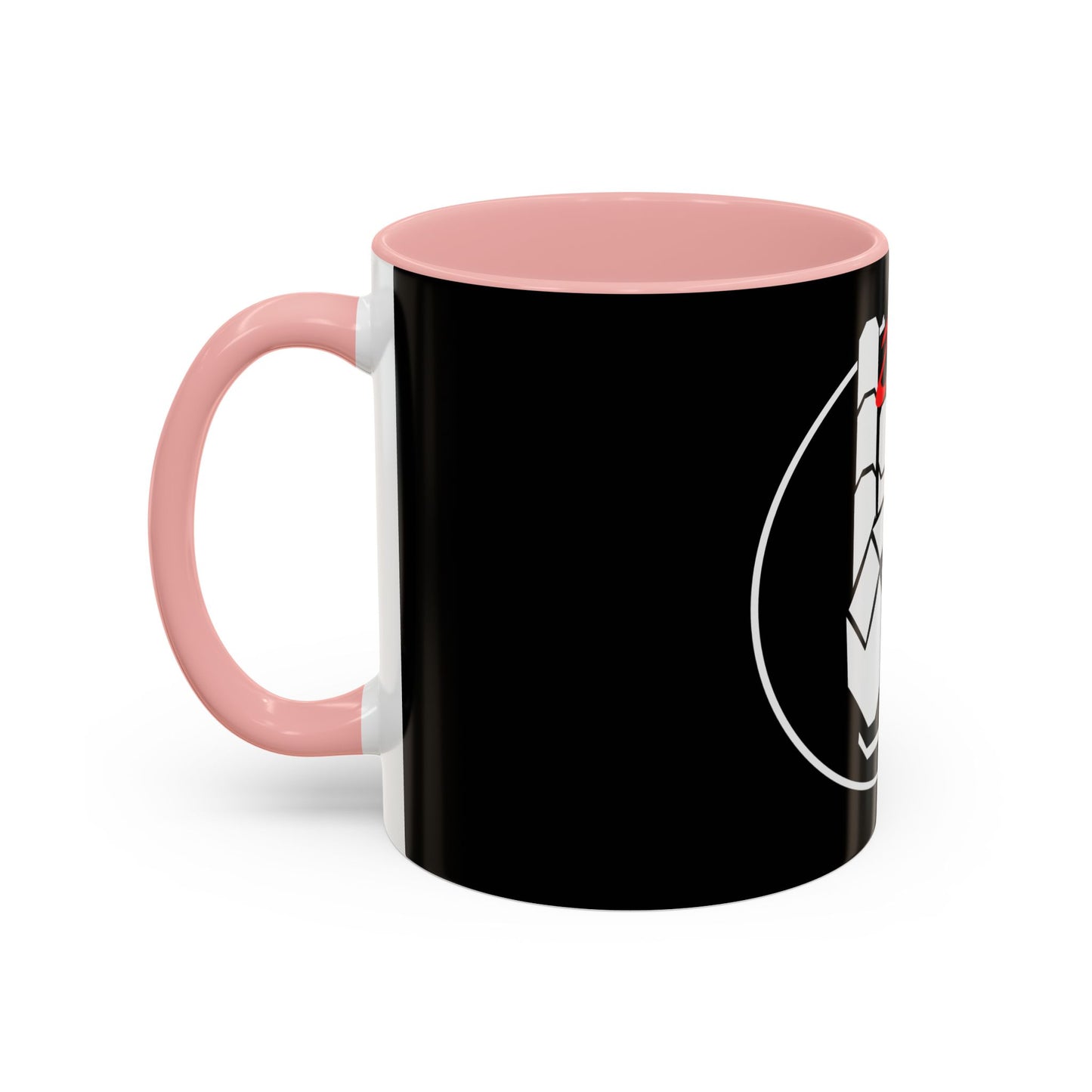 White One Ummah Logo Accent Coffee Mug