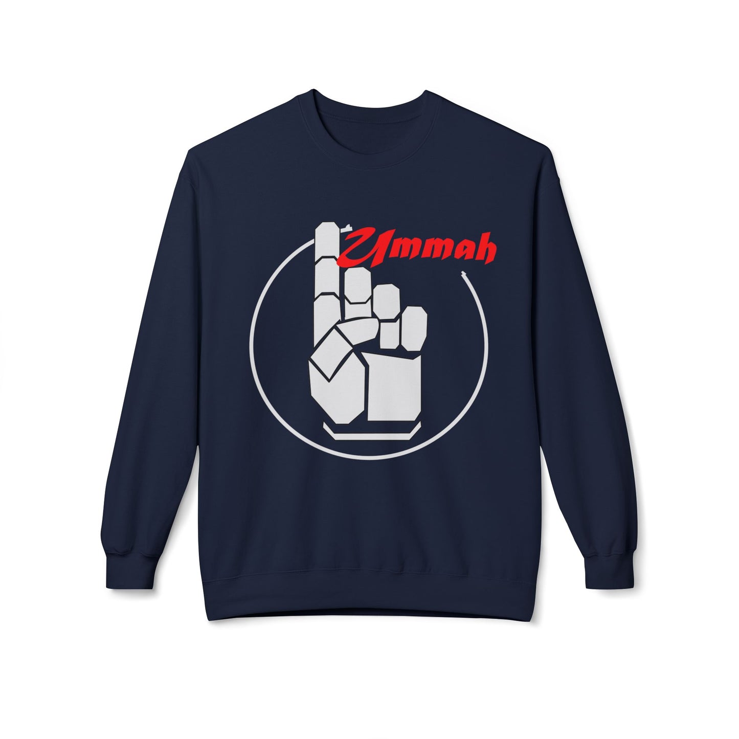 One Ummah Unisex Fleece Sweatshirt – Unity in Comfort