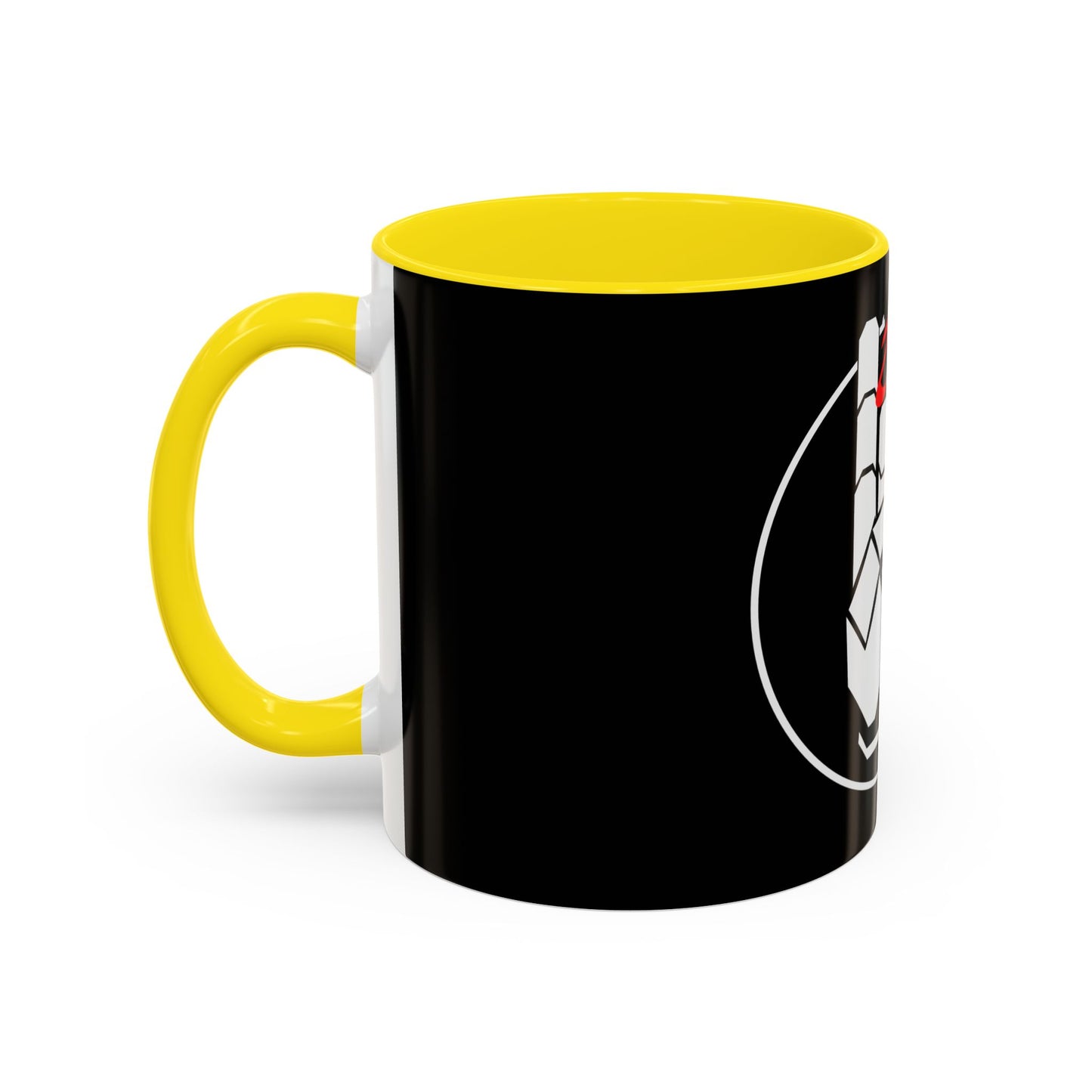 White One Ummah Logo Accent Coffee Mug