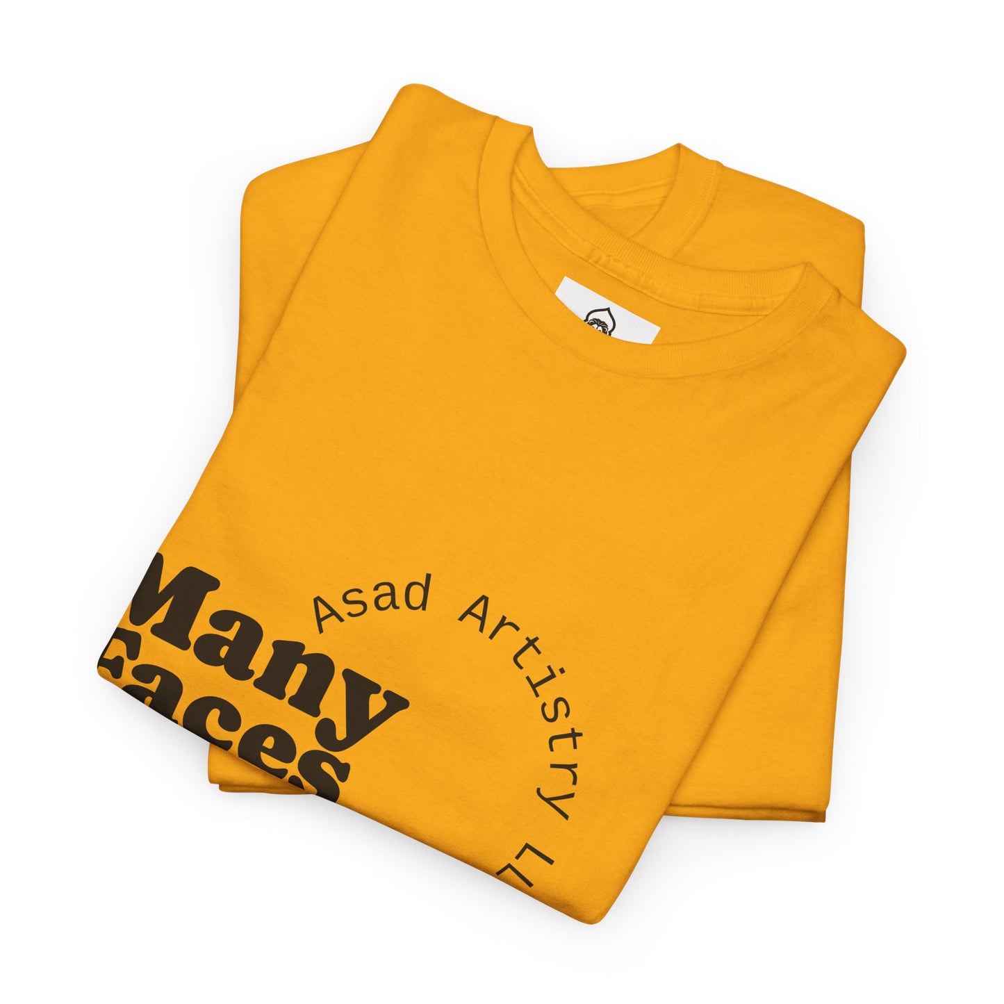 Unisex Heavy Cotton T-Shirt – "Many Faces, One Ummah"