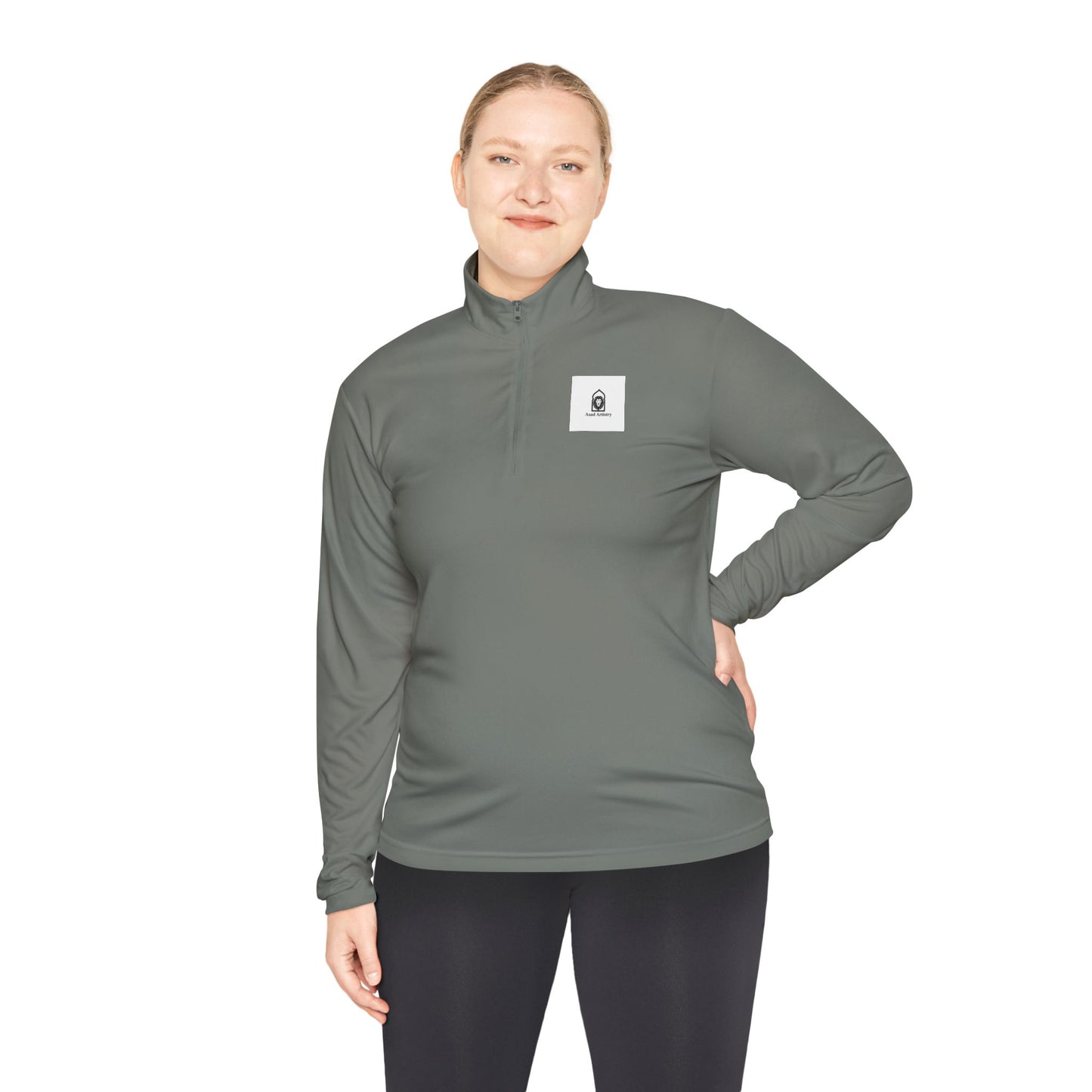 Asad Artistry Unisex Quarter-Zip Pullover – Strength, Style, and Endurance