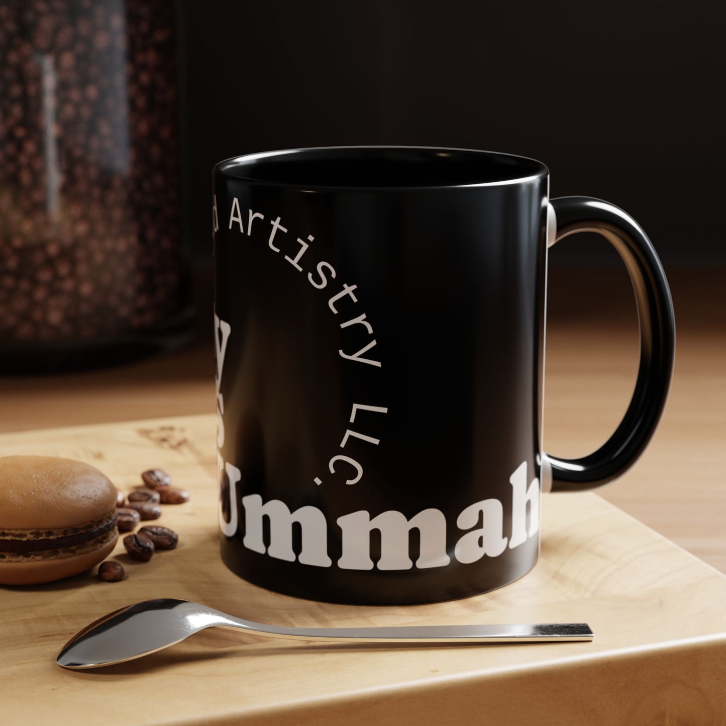 Many Faces, One Ummah Accent Coffee Mug – Sip with Unity