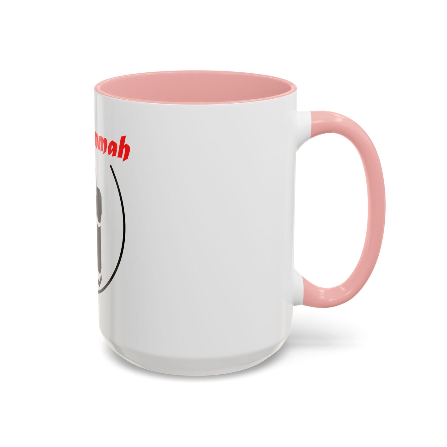 Black Logo-One Ummah Accent Coffee Mug – Sip with Unity