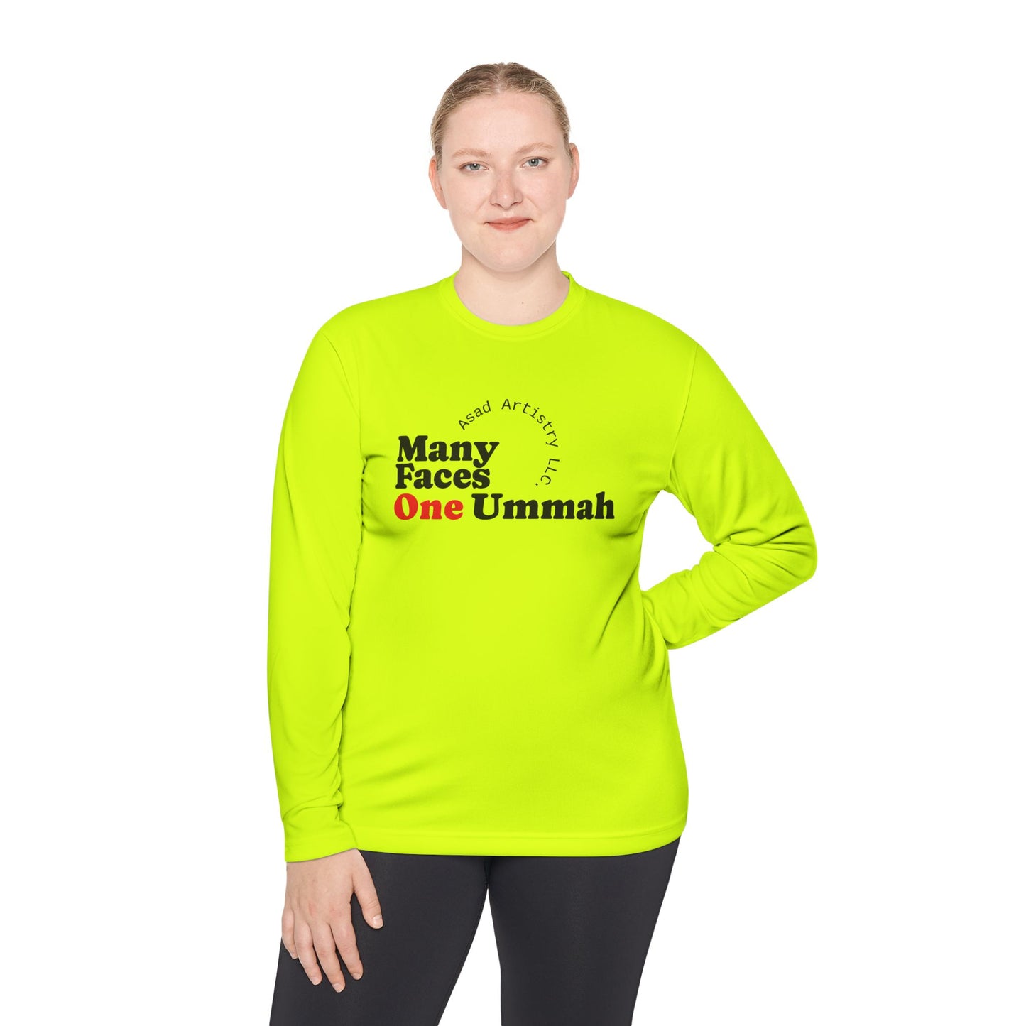 One Ummah Unisex Lightweight Long Sleeve Tee – Comfort, Style, and Unity in Every Wear