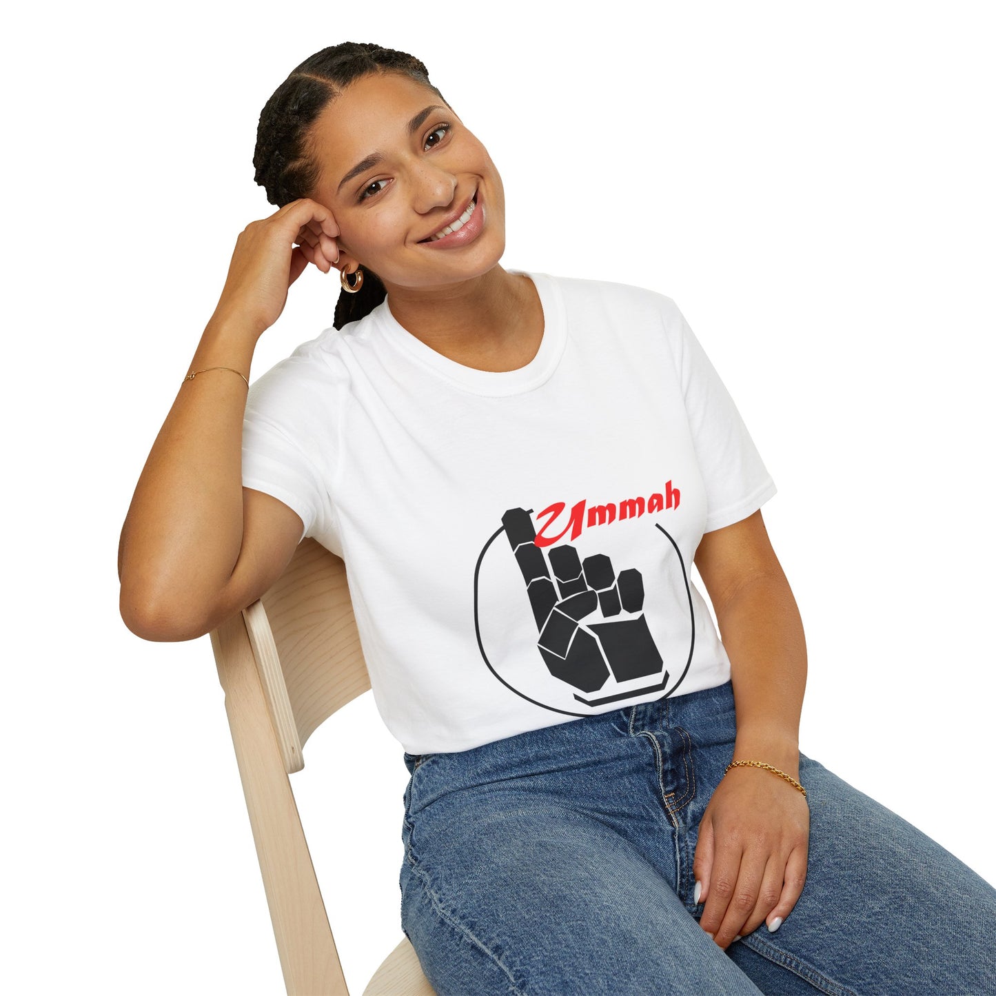 Women's One Ummah Softstyle T-Shirt — Comfort with Purpose, Style with Meaning