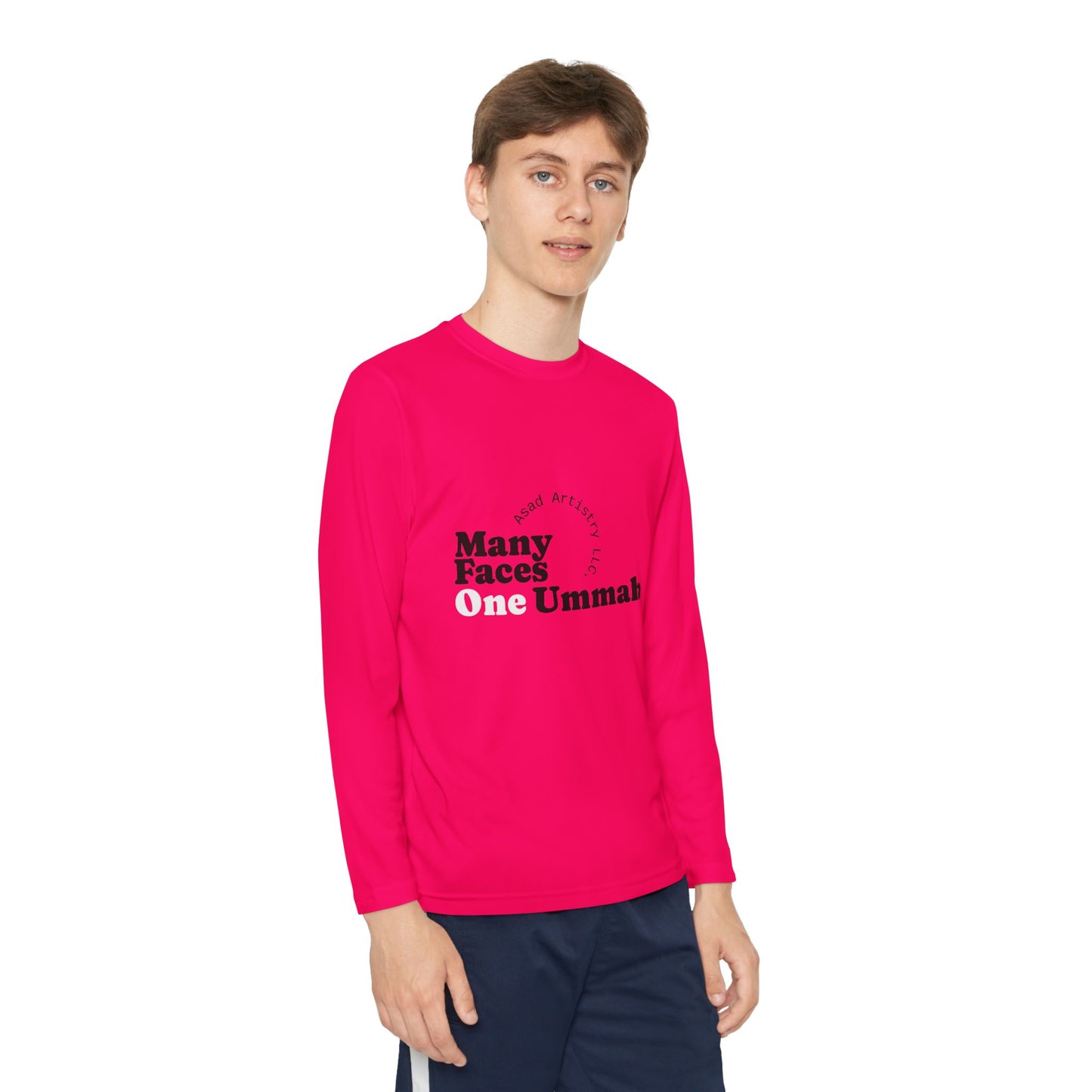 Youth Long Sleeve Competitor Tee – Strength, Unity, and Performance