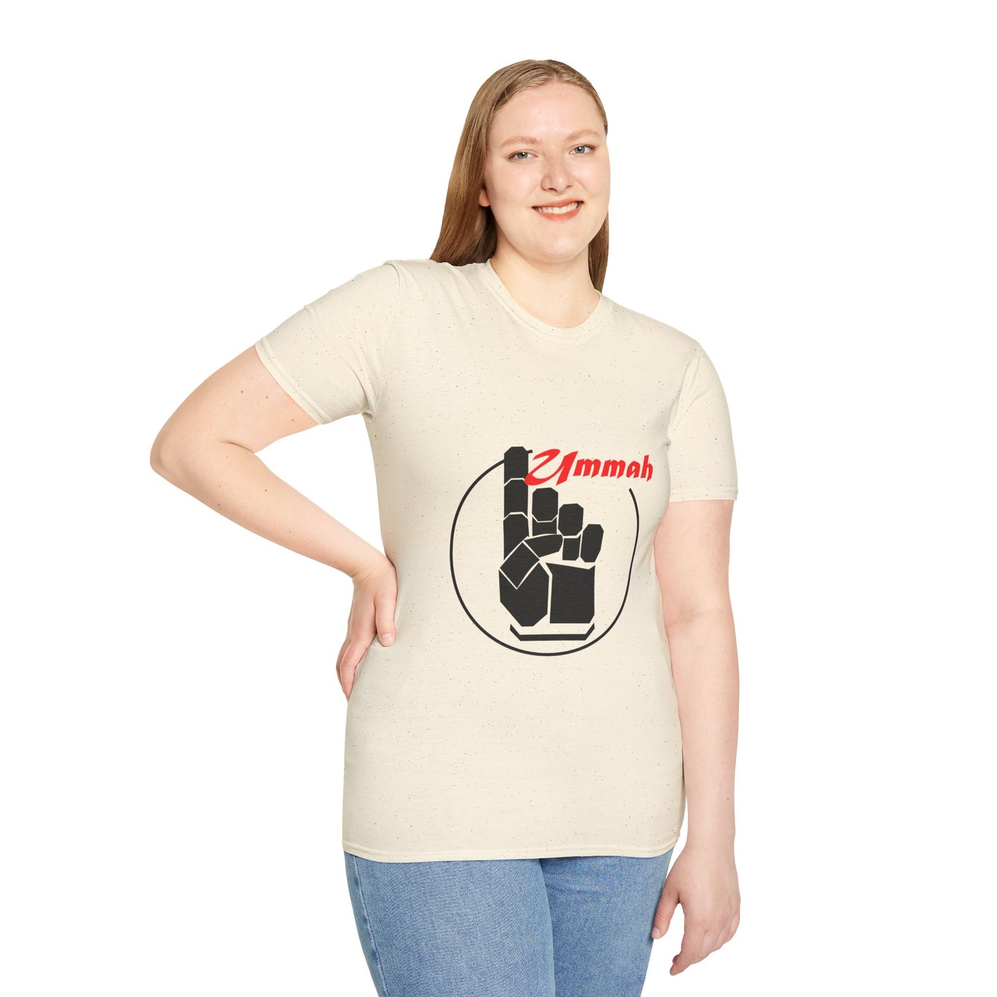 Women's One Ummah Softstyle T-Shirt — Comfort with Purpose, Style with Meaning