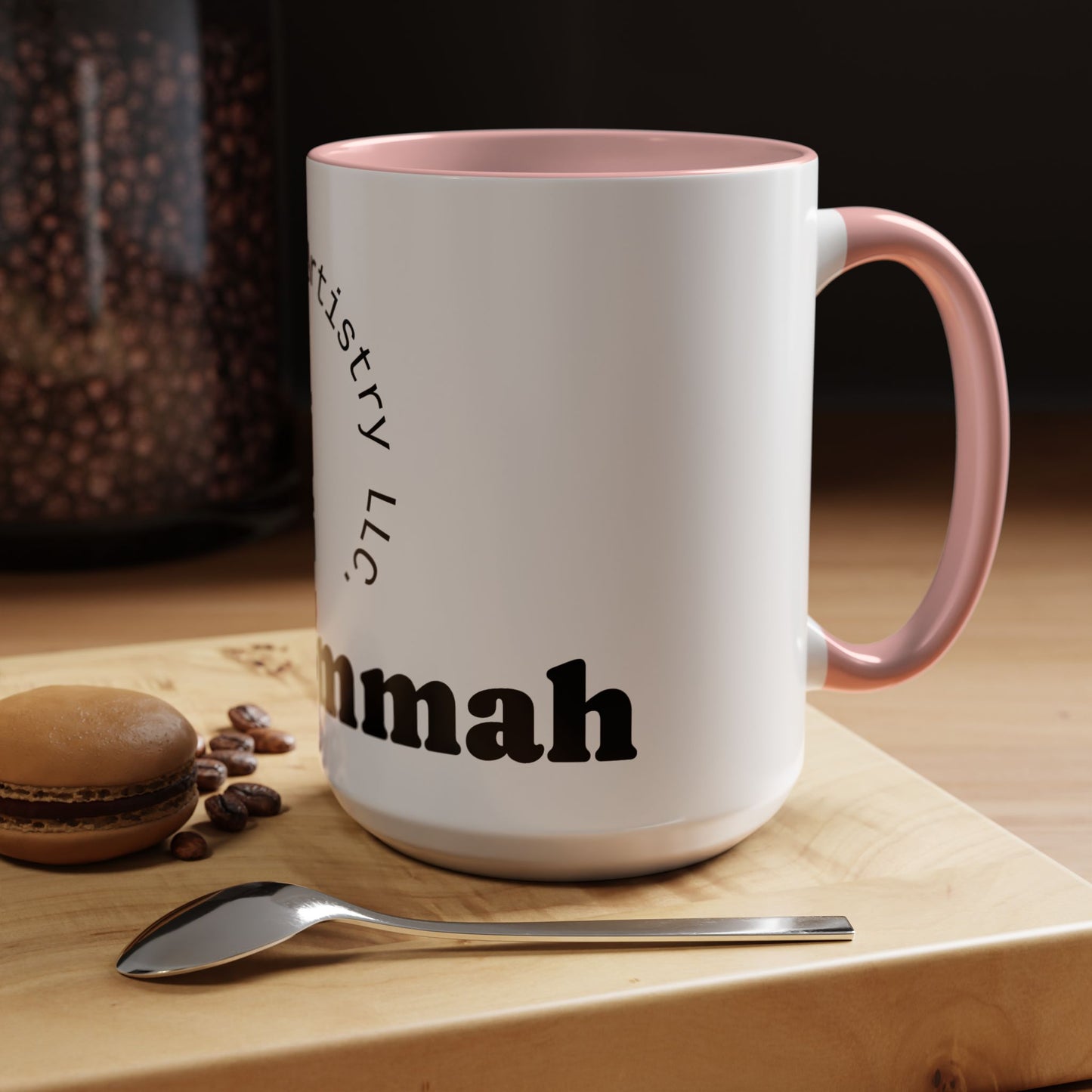 Many Faces, One Ummah Accent Coffee Mug