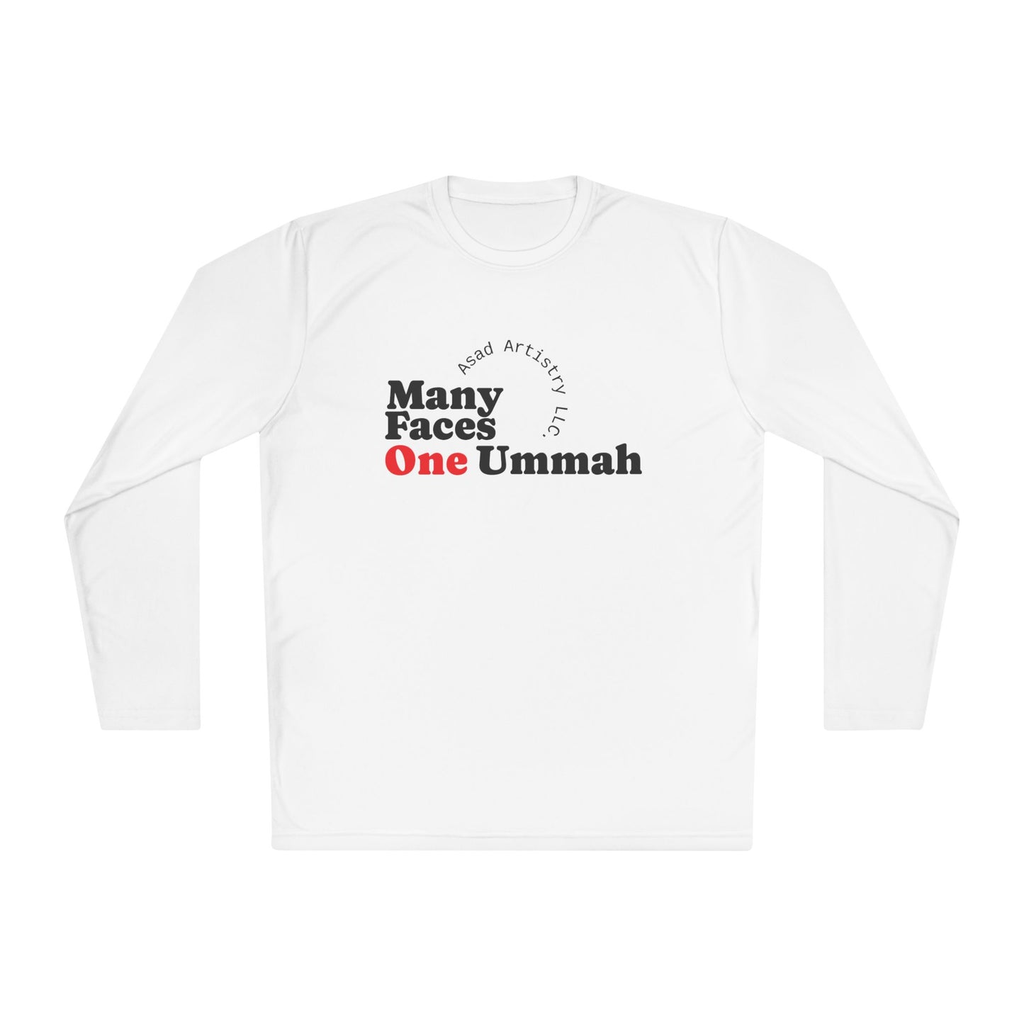 One Ummah Unisex Lightweight Long Sleeve Tee – Comfort, Style, and Unity in Every Wear