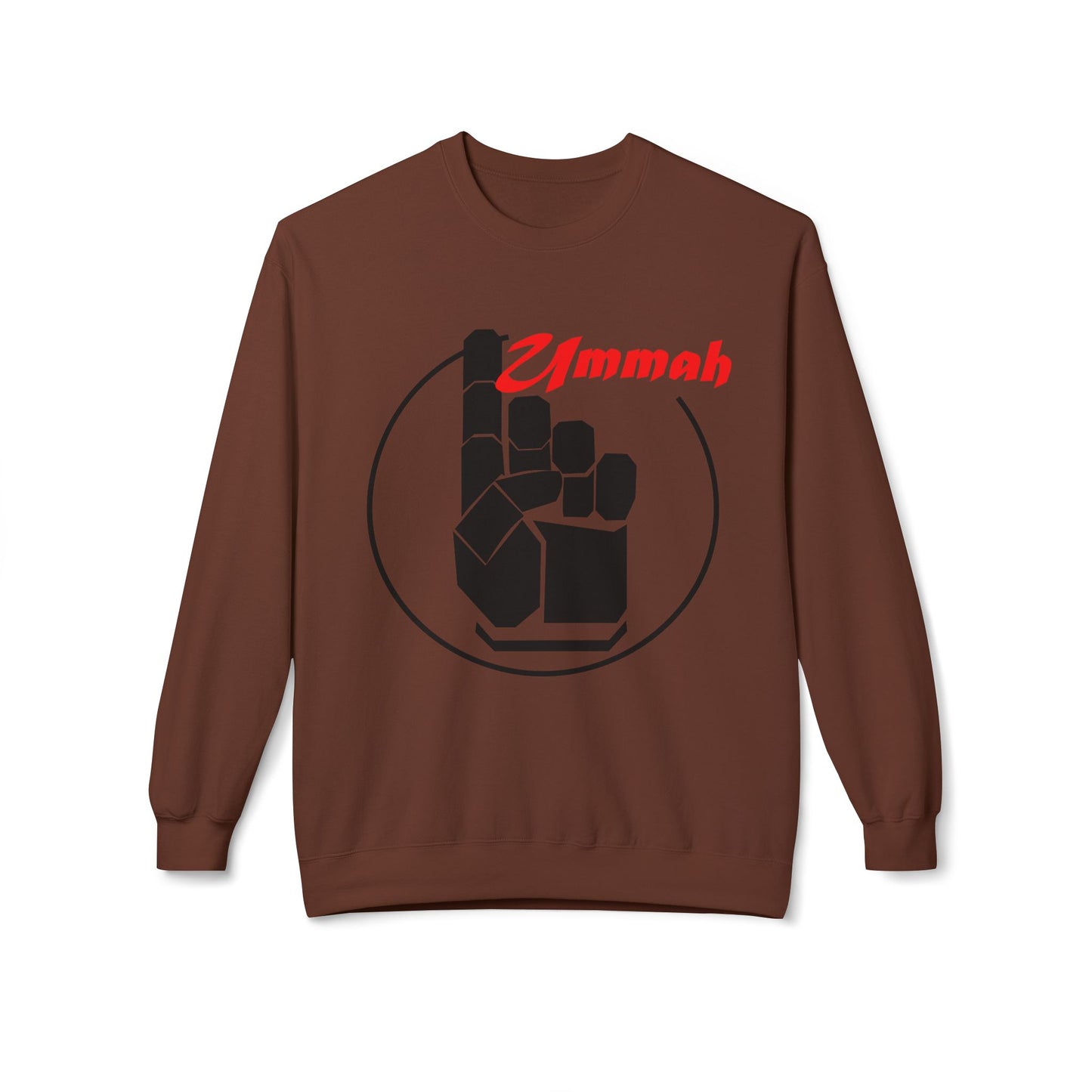 One Ummah Unisex Fleece Sweatshirt – Unity in Comfort