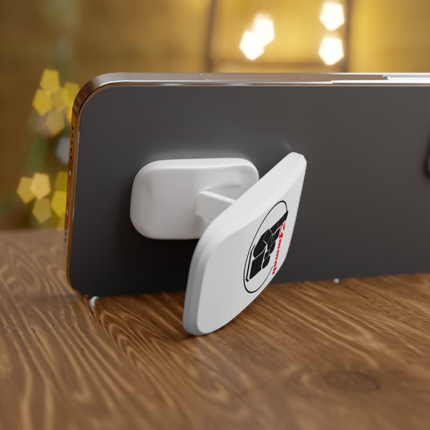 White One Ummah Phone Click-On Grip