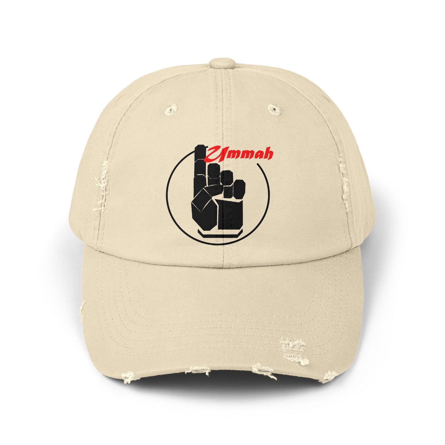 One Ummah Distressed Cap – Worn-In Style, Timeless Message