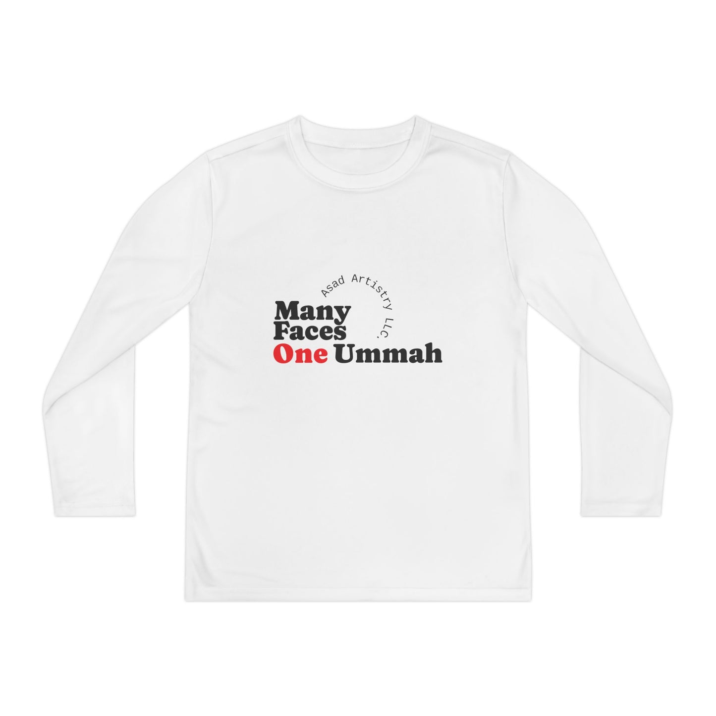 Youth Long Sleeve Competitor Tee – Strength, Unity, and Performance