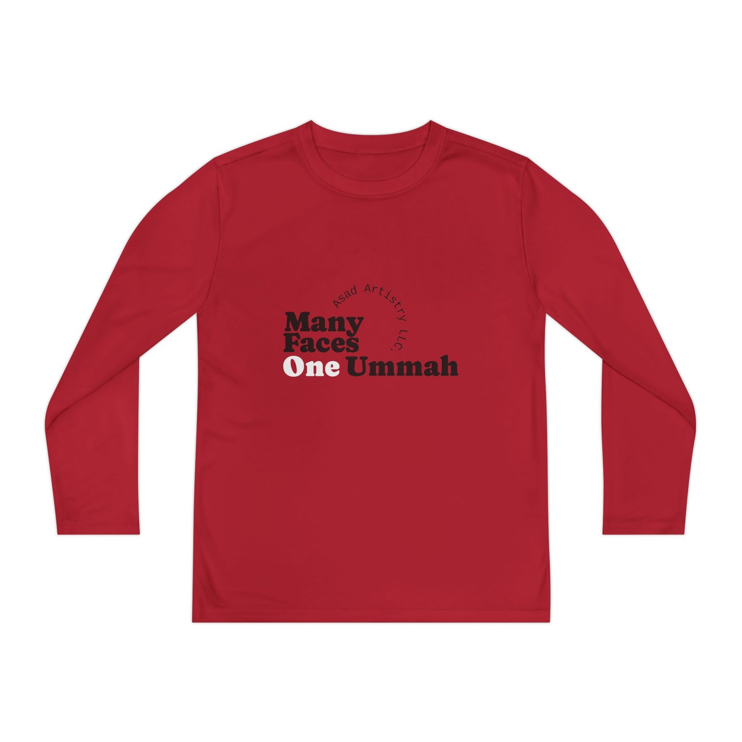 Youth Long Sleeve Competitor Tee – Strength, Unity, and Performance