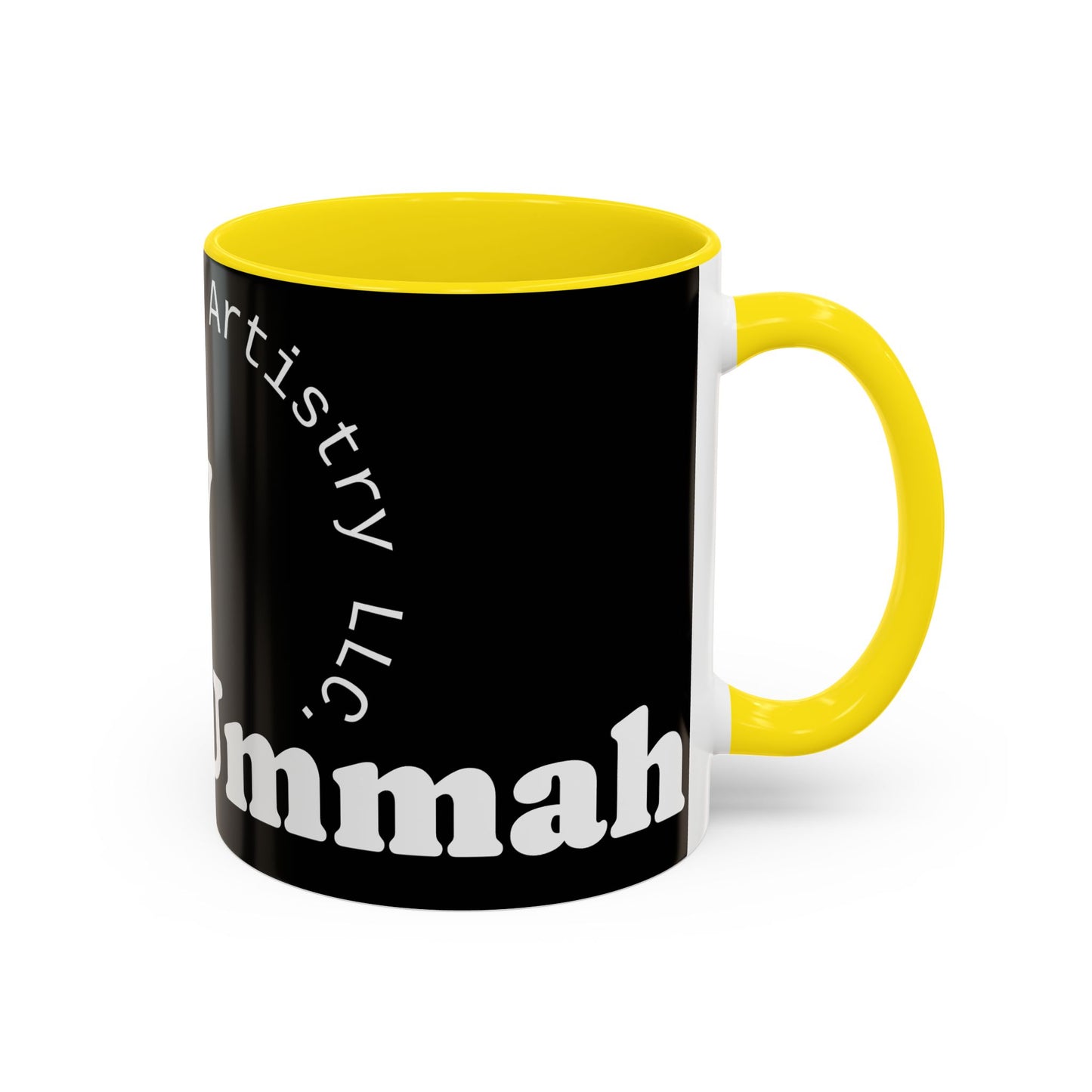 Many Faces, One Ummah Accent Coffee Mug – Sip with Unity