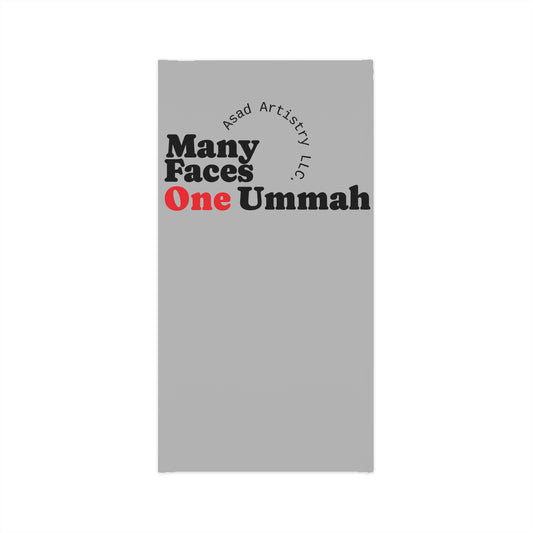 Many Faces, One Ummah – Neck Gaiter