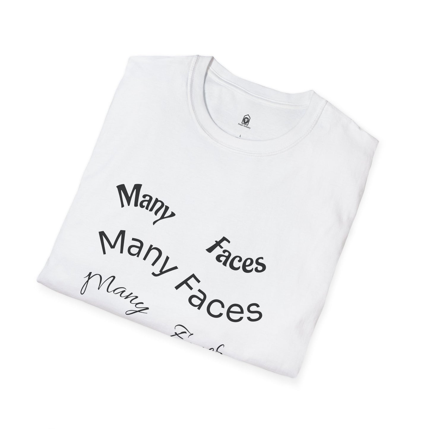 Unity Message Unisex T-Shirt - Many Faces One Ummah, Diversity Tee, Muslim Gift, Inclusive Apparel, Cultural Pride Top