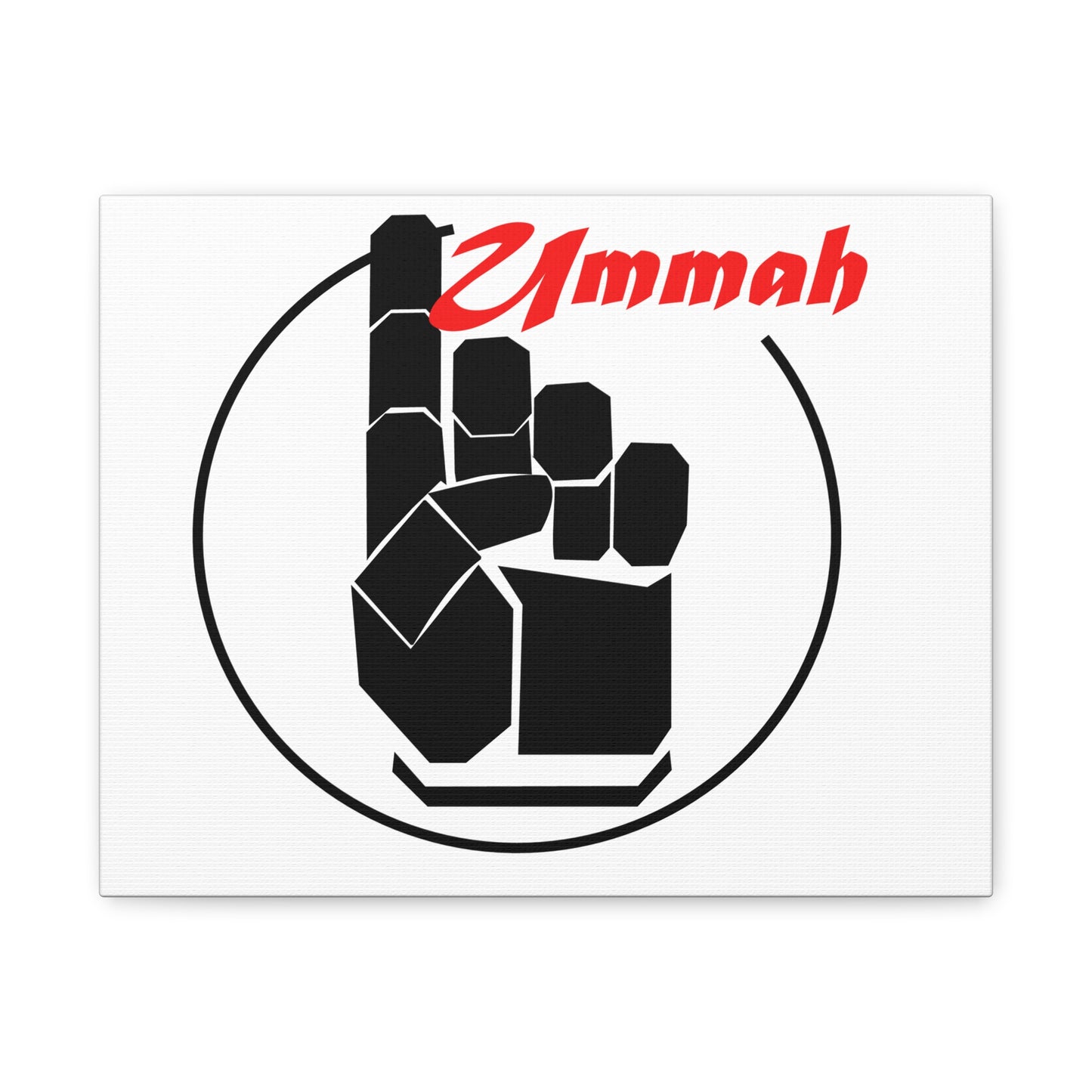 One Ummah Wall Canvas – Unity Through Faith