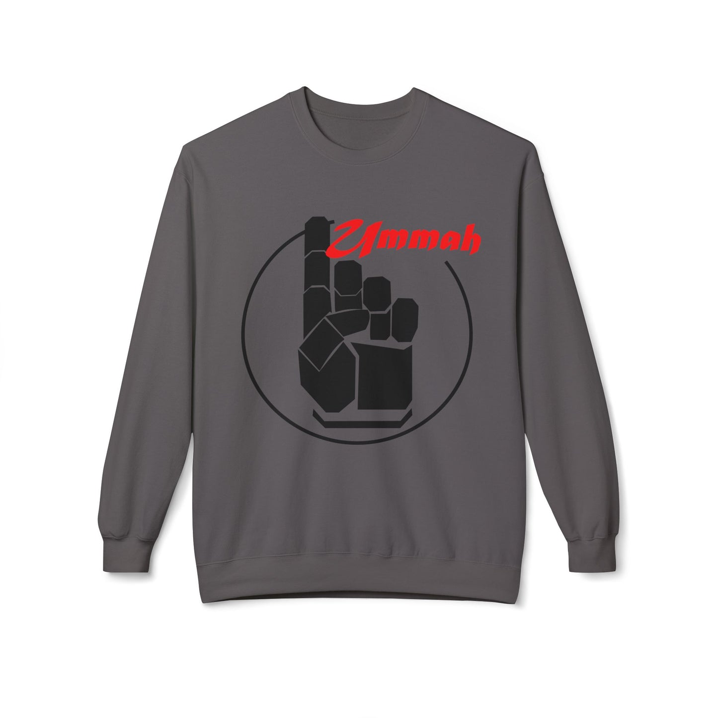 One Ummah Unisex Fleece Sweatshirt – Unity in Comfort